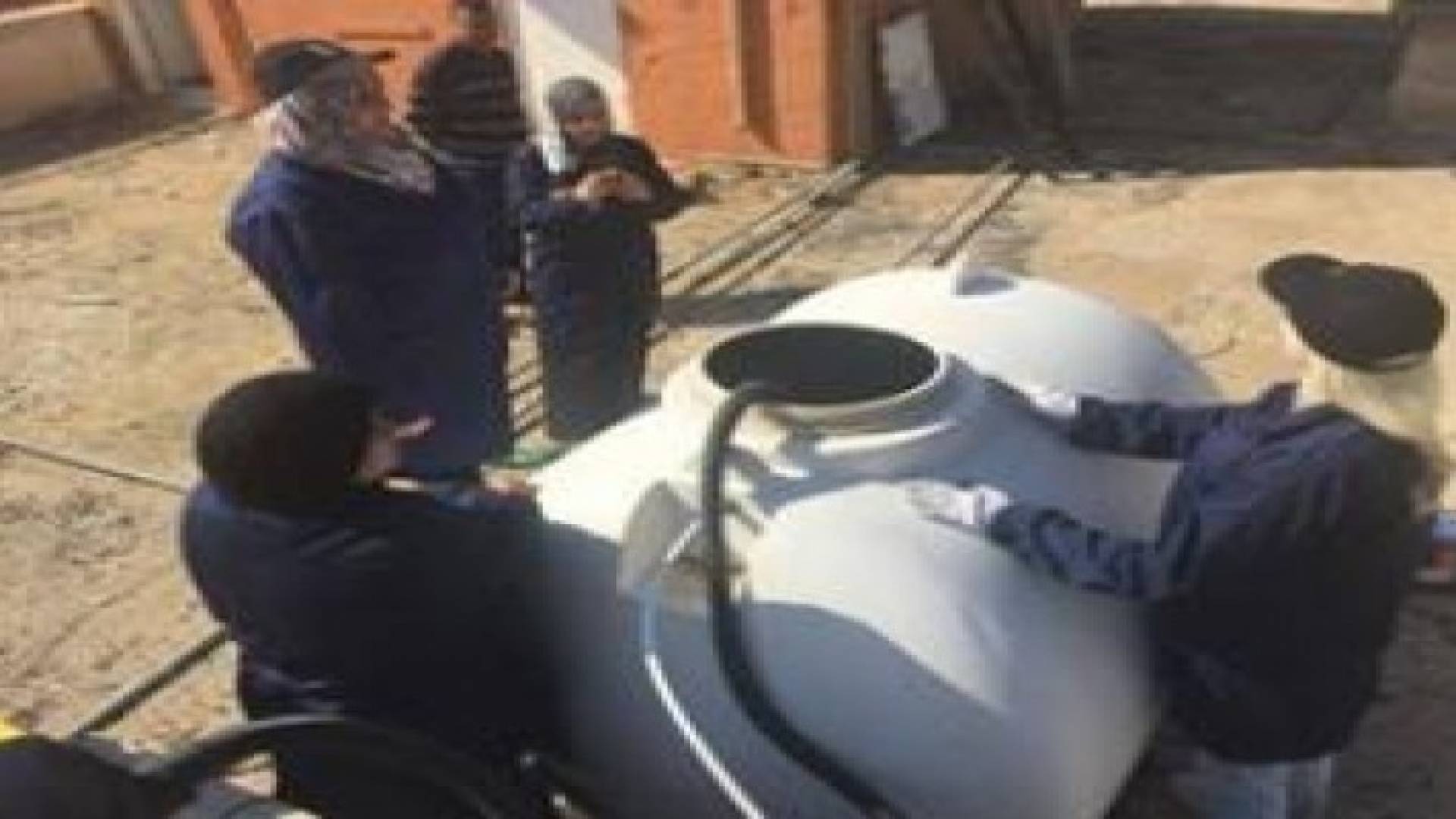 مبادرة لصيانة خزانات المياه وشبكات الصرف الصحي في دار  الضيافة للمسنيين