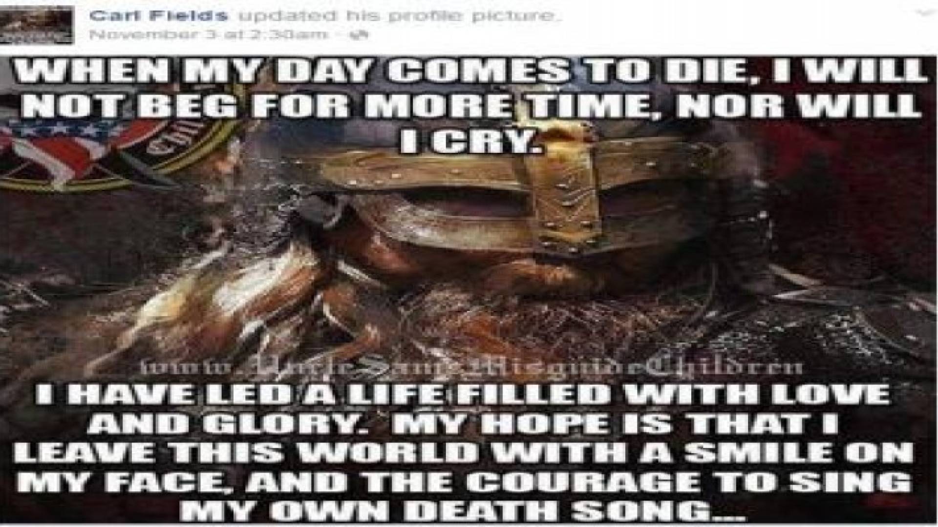 هذا آخر ما كتبه المجند الأمريكي الذي قتل في الموقر .. صورة