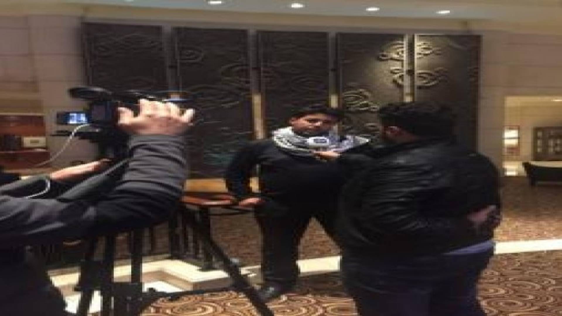 مقابلة خاصة مع الفنانين الفلسطينيين قاسم النجار وشادي البوريني