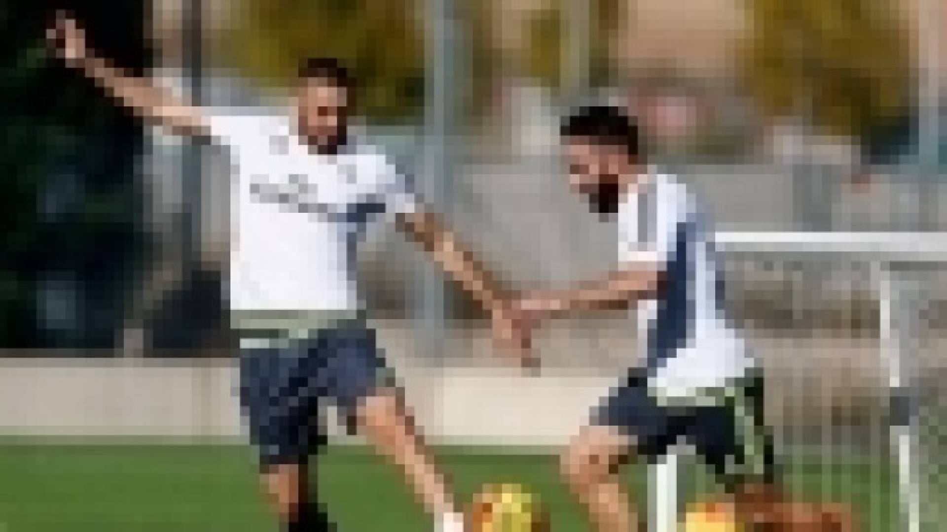 مصابو ريال مدريد يتدربون يوم الراحة