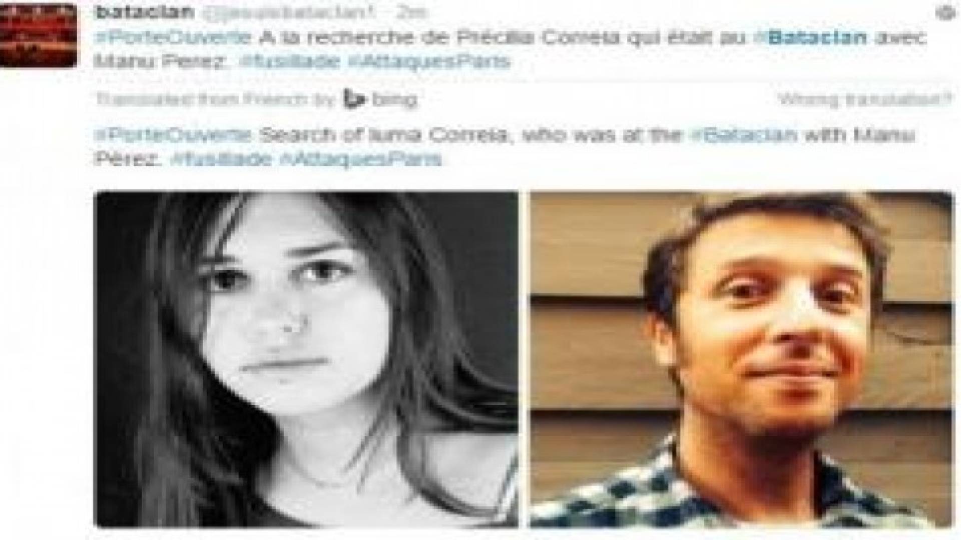 "ابحث في باريس".. حملة على تويتر للبحث عن المفقودين جراء الهجمات الإرهابية