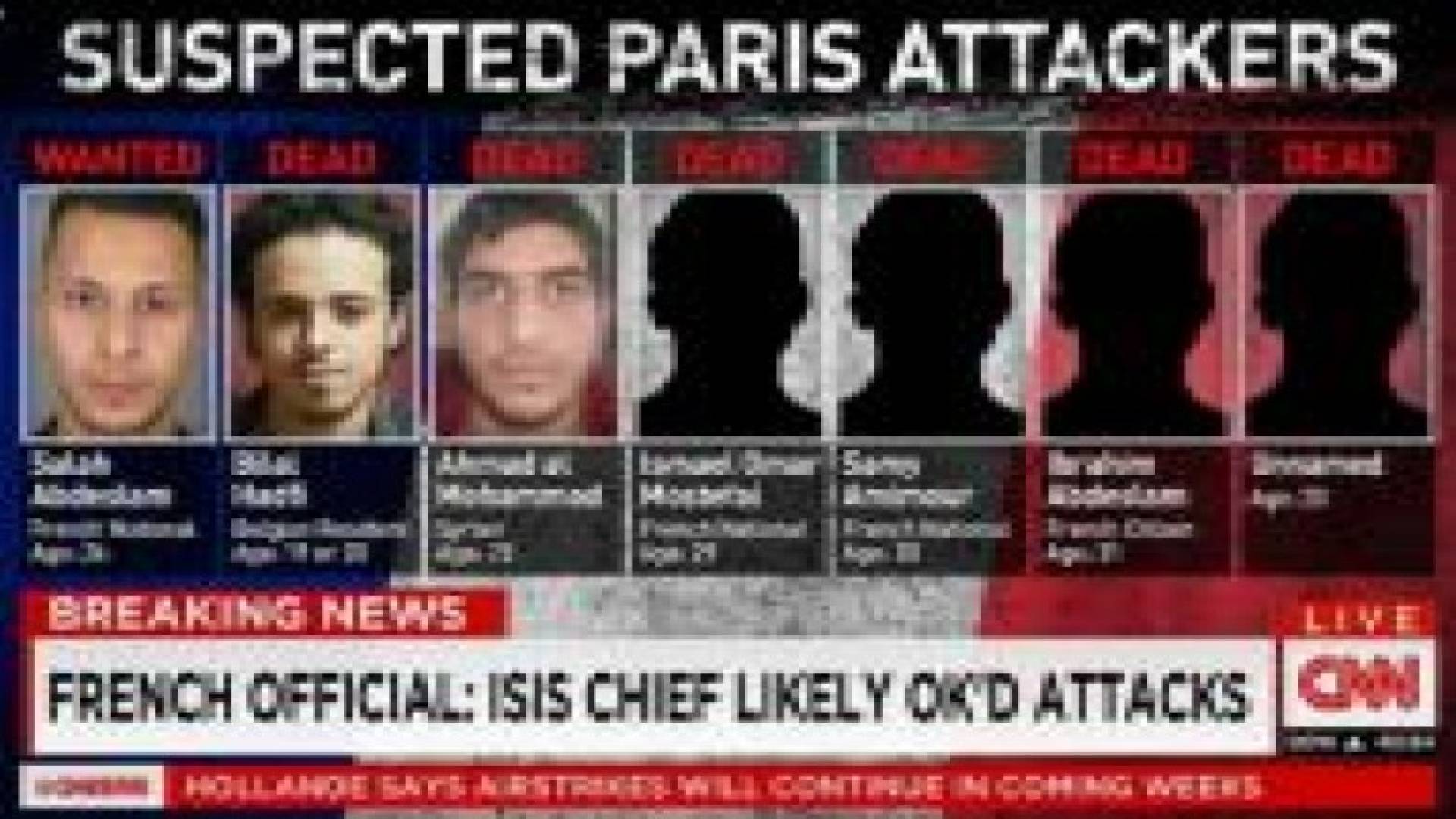 تعرف على أسماء وجنسيات 8 من المشتبه تنفيذهم تفجيرات باريس: 3 أشقاء على قائمة المطلوبين