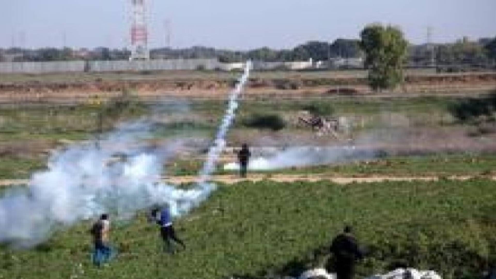 إصابات بمواجهات مع الاحتلال شرق القطاع