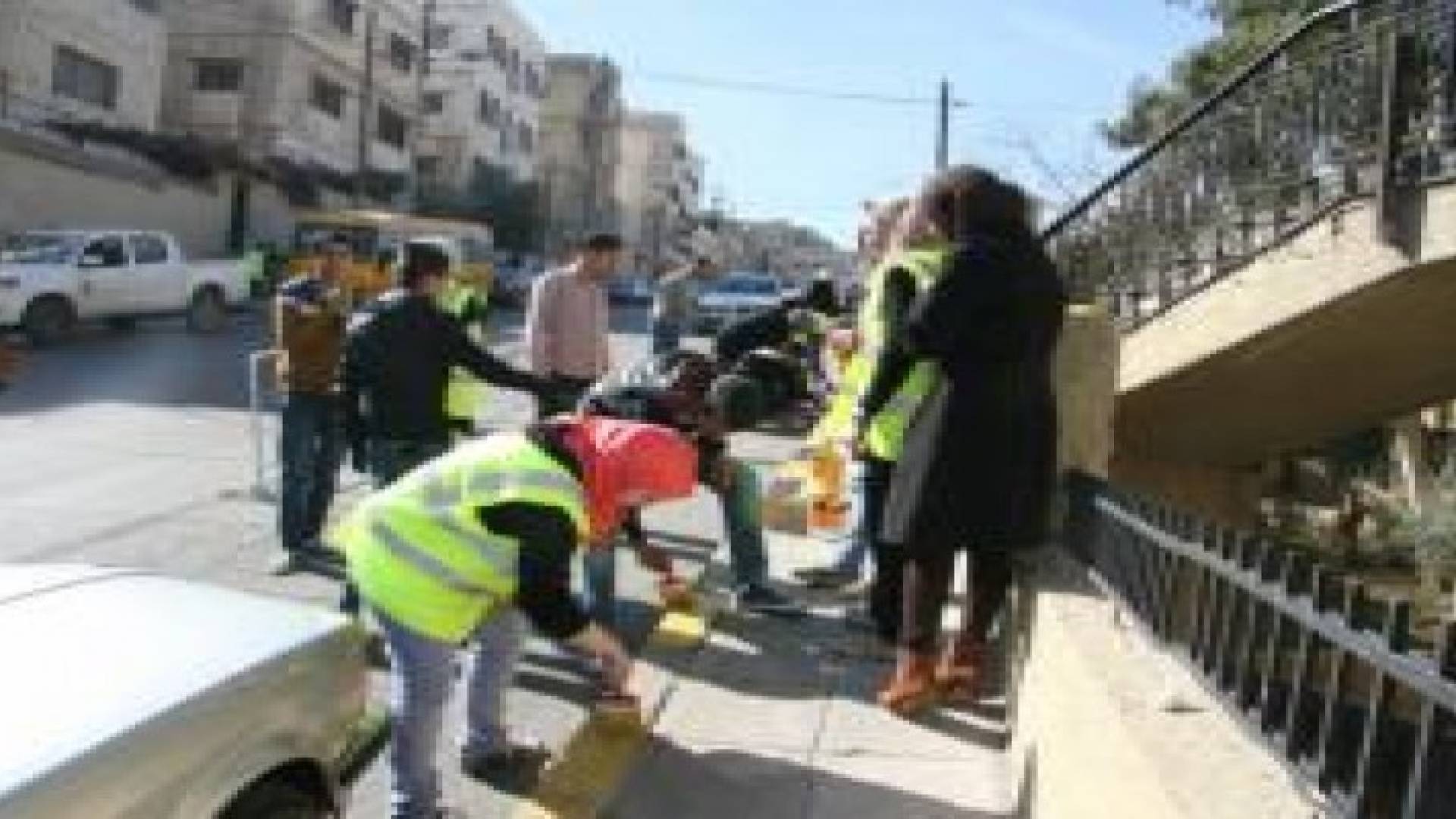 حملة تطوعية في منطقة اليرموك