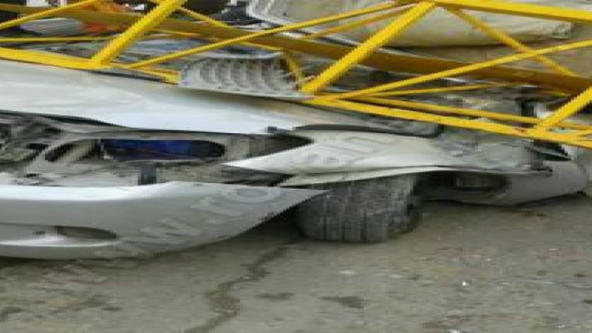 بالفيديو و الصور: إصابة مواطن بصدمة عصبية بعد مشاهدته سقوط رافعة في البيادر