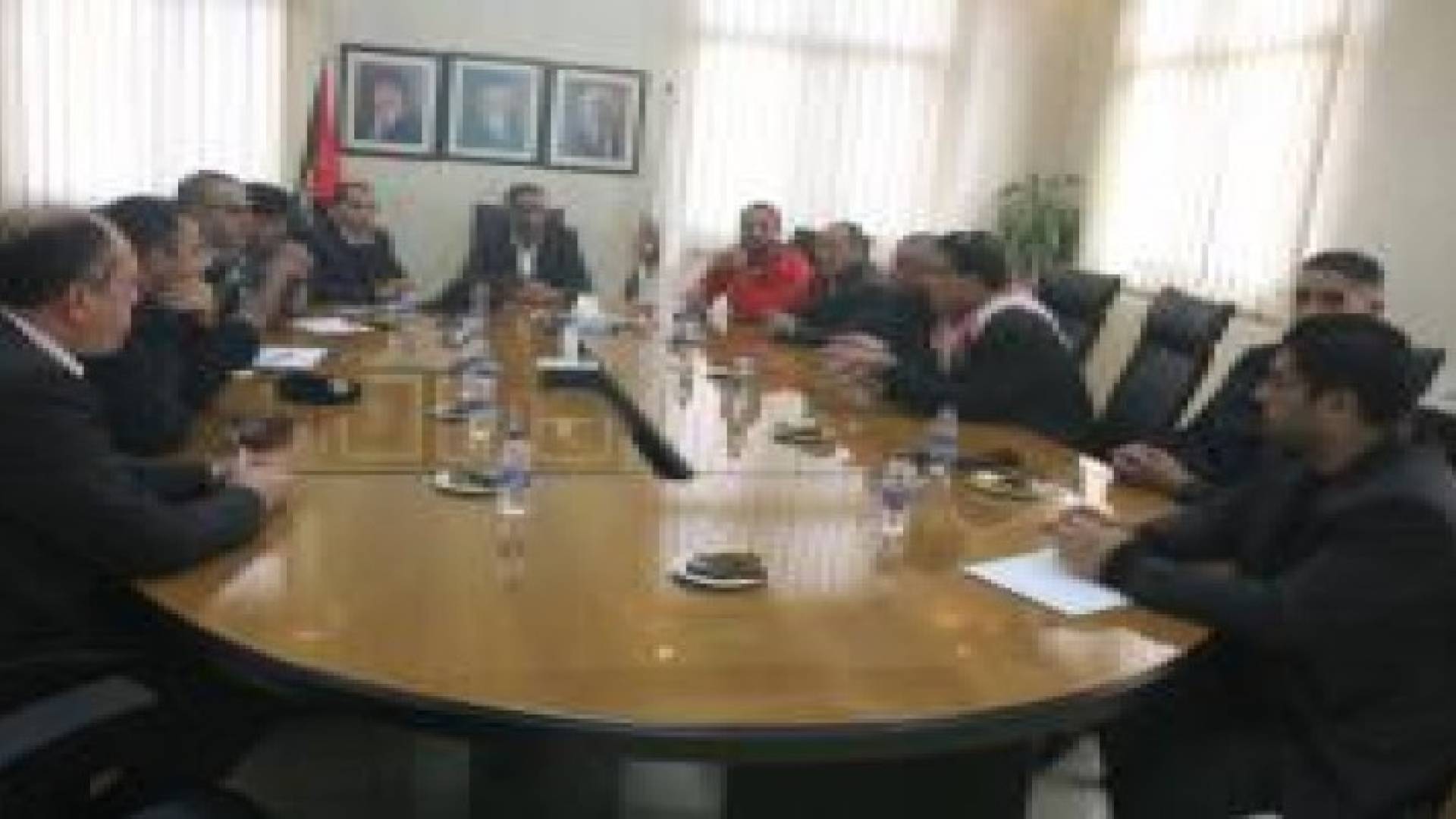 انجاز ترتيبات مباراة الرمثا مع الوحدات في دوري المناصير