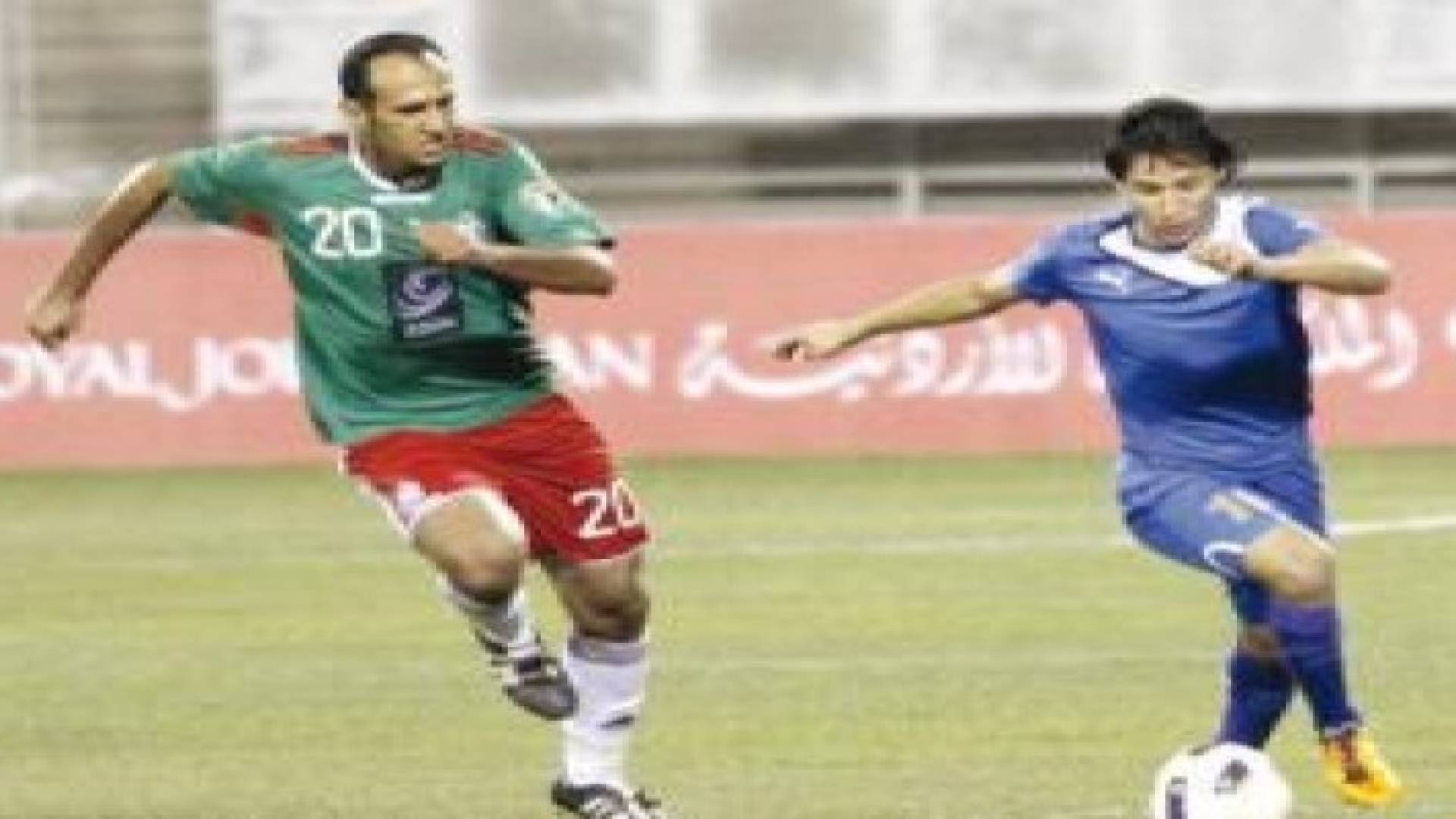 تعادل الرمثا والوحدات في دوري المحترفين