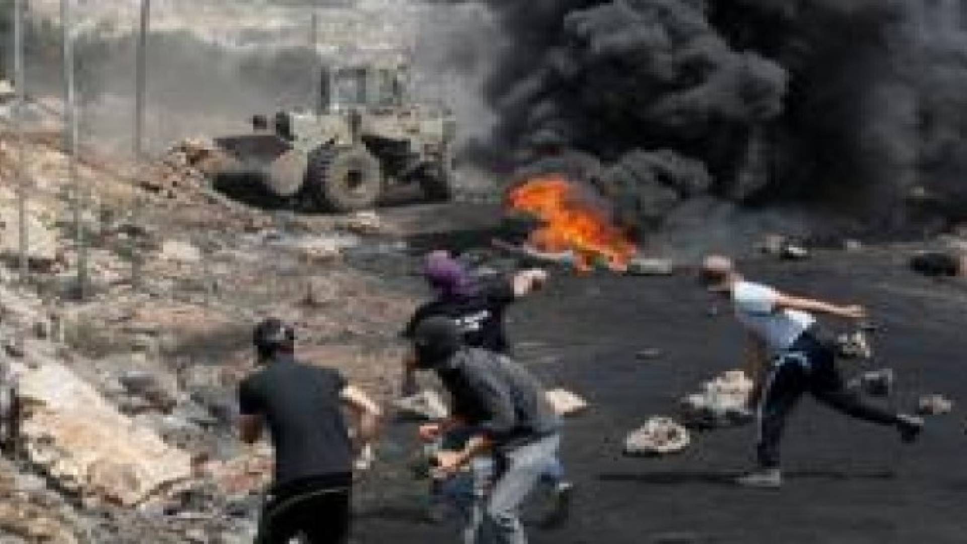 إصابتان بمواجهات مع الاحتلال في رأس العامود بالقدس المحتلة