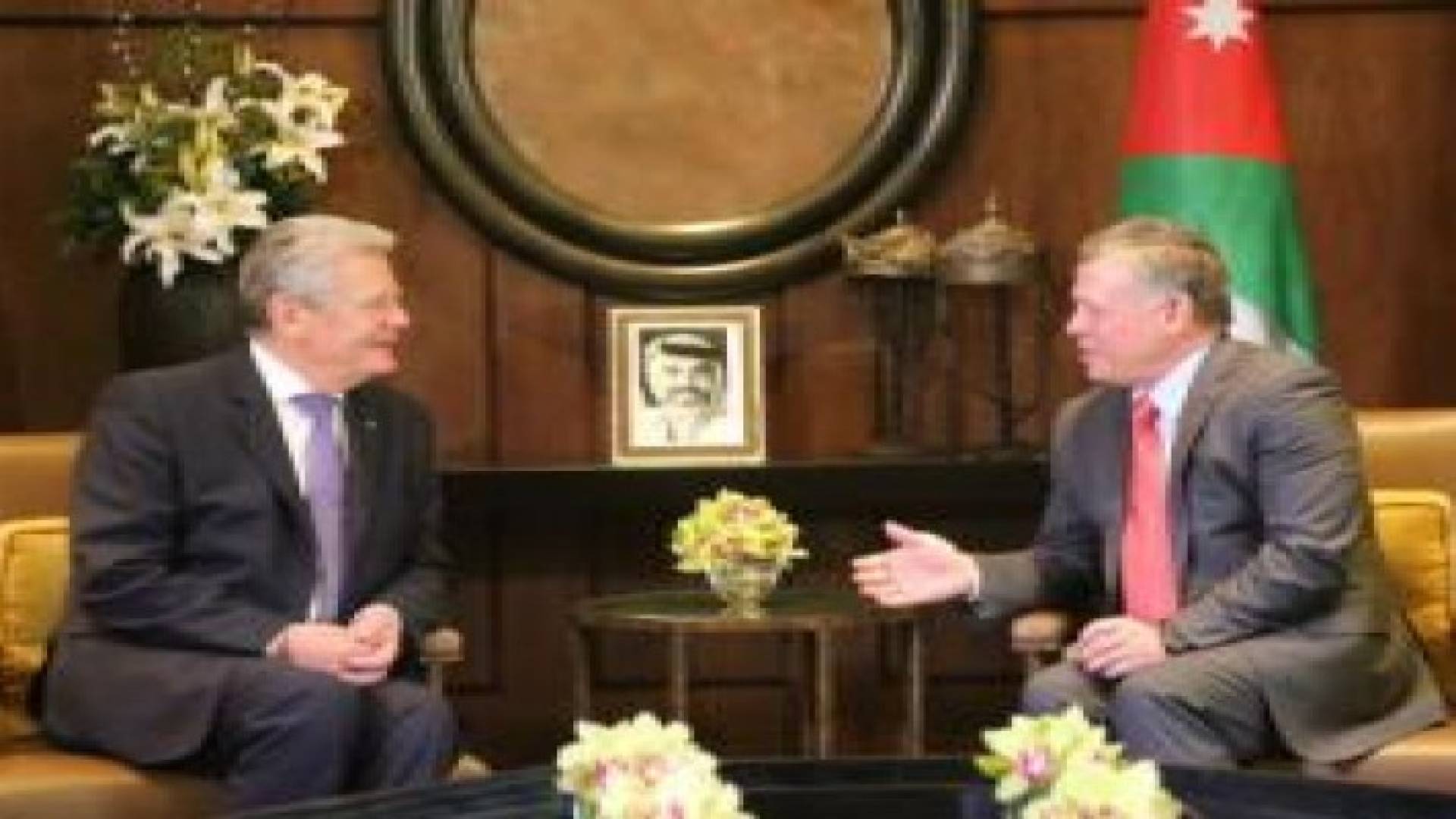 الملك يؤكد تطلع الأردن للبناء على علاقات التعاون مع ألمانيا وإدامة التنسيق المشترك حيال مختلف القضاي