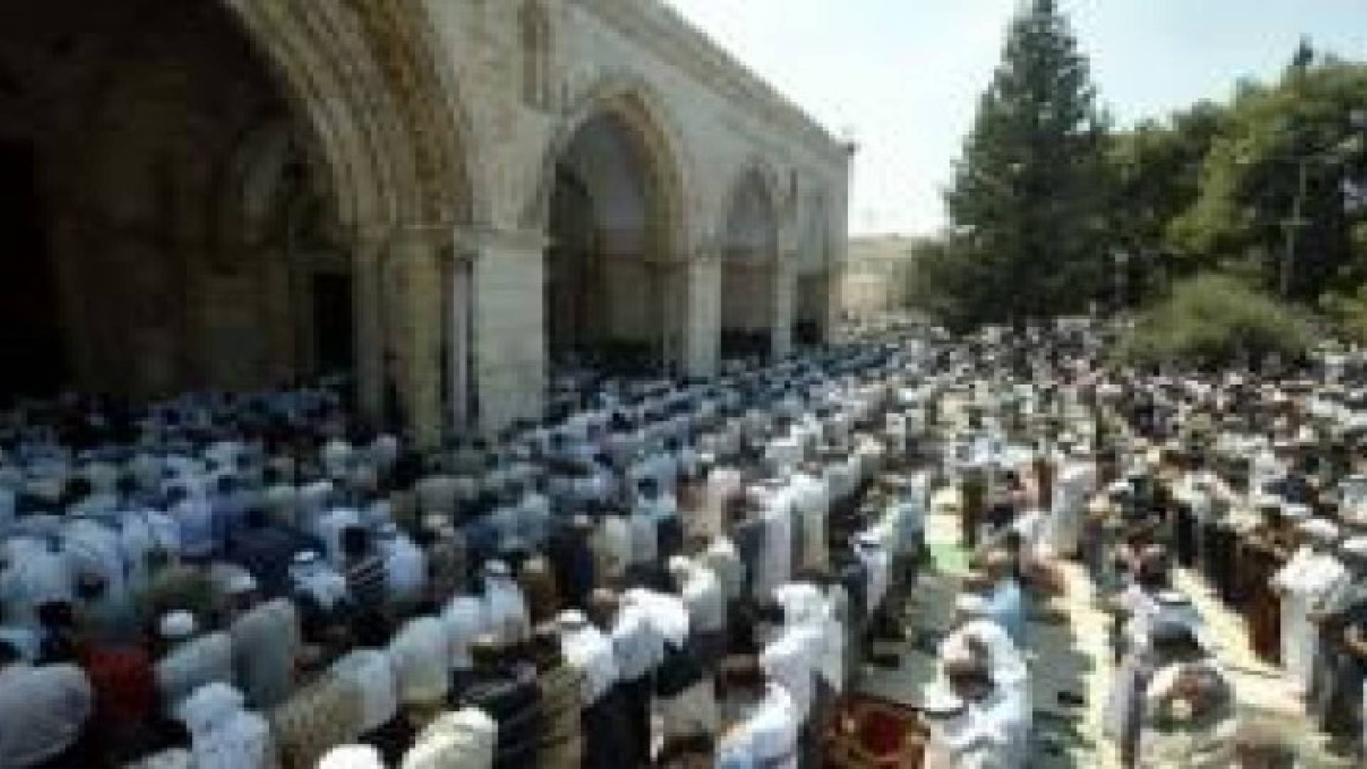 40 ألفا يصلون الجمعة بالأقصى