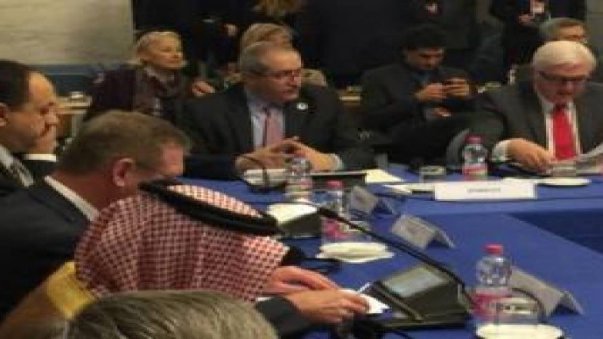 جوده يلتقي الممثل الاعلى للسياسة الخارجية الأوروبية