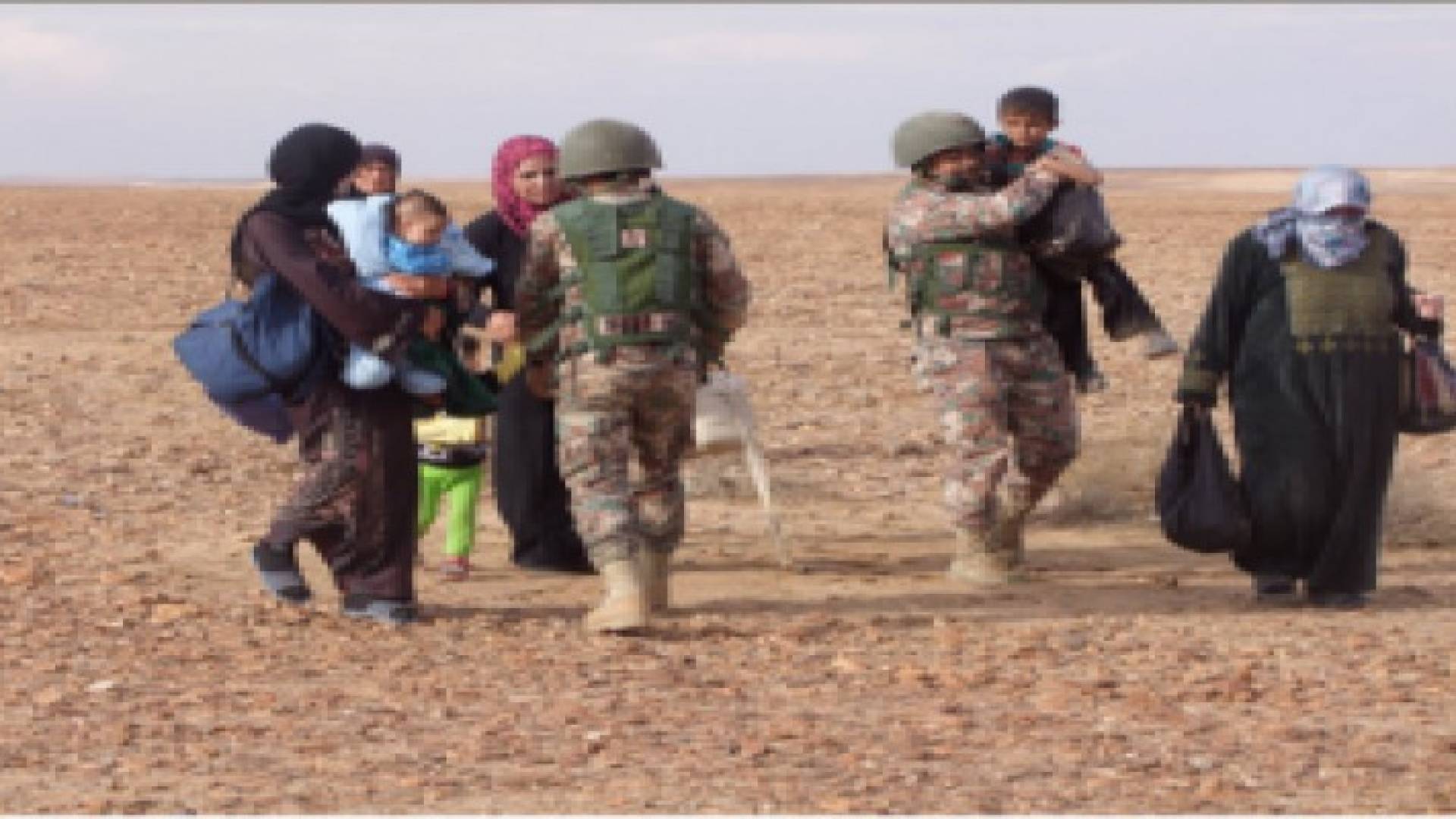 "حرس الحدود" تستقبل 46 لاجئا سوريا