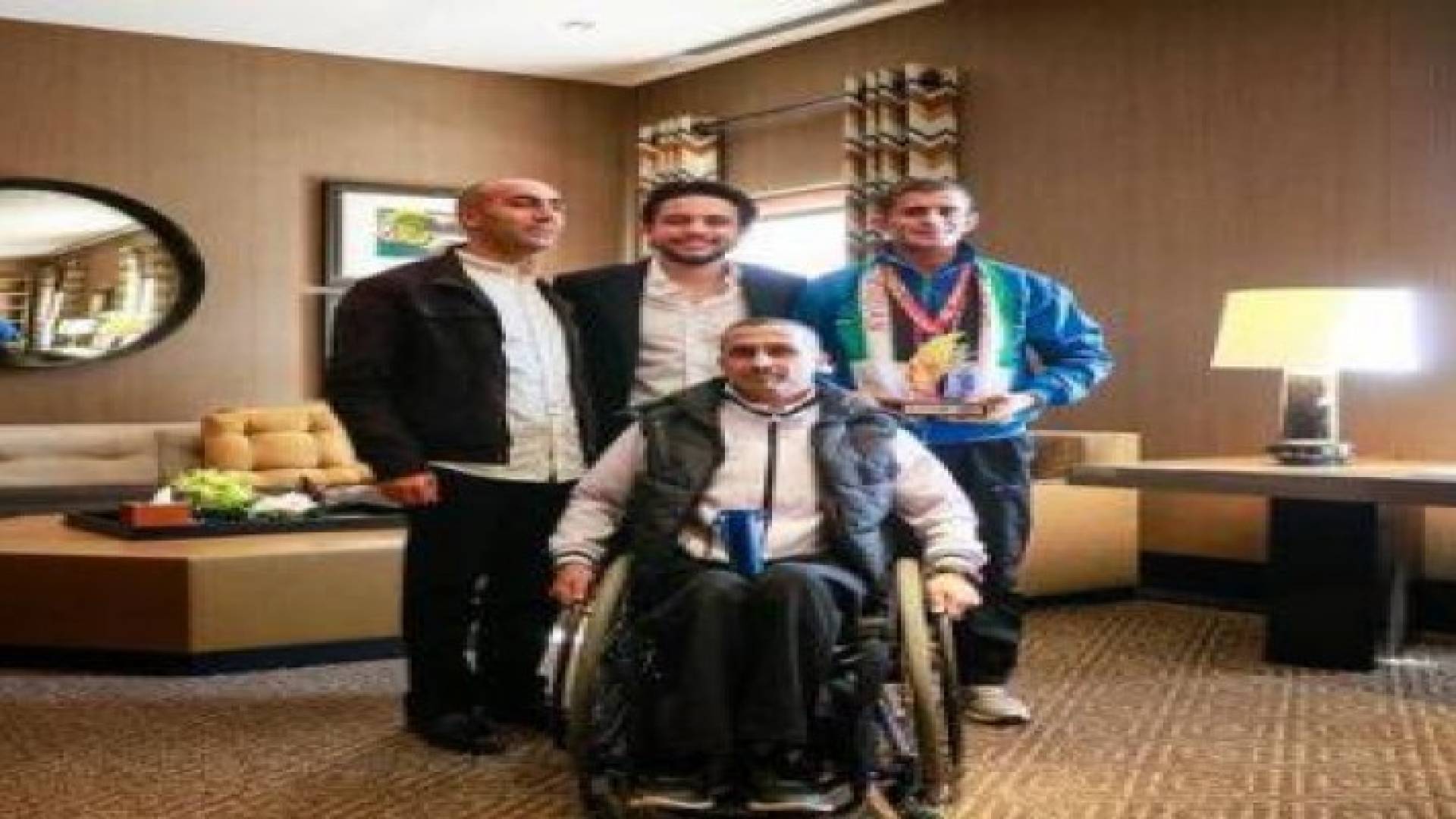 كفيف أردني يفوز بسباق 42 كم في ماراثون بيروت الدولي