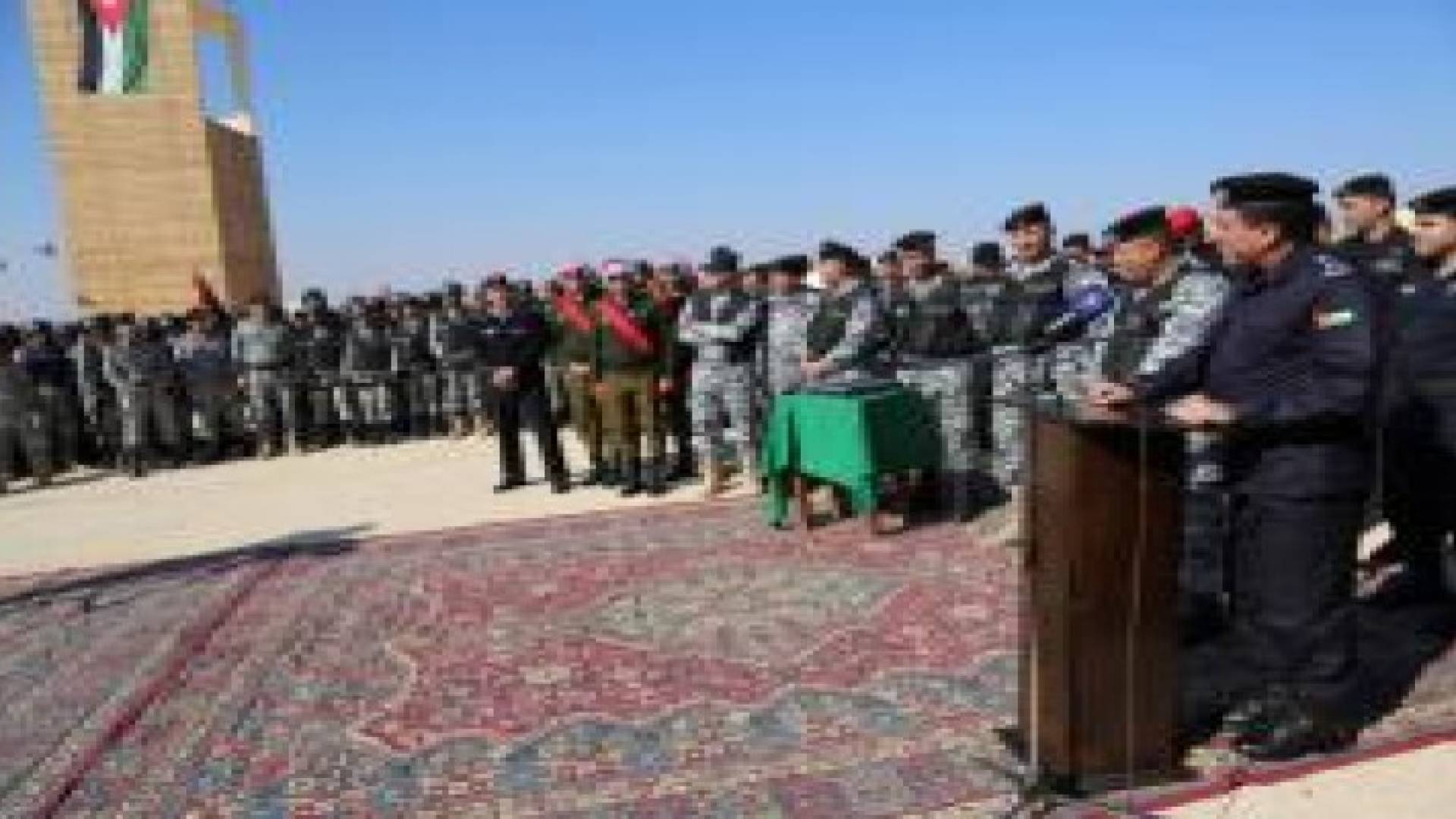 اللواء السعودي يزور لواء الصحراء الخاص