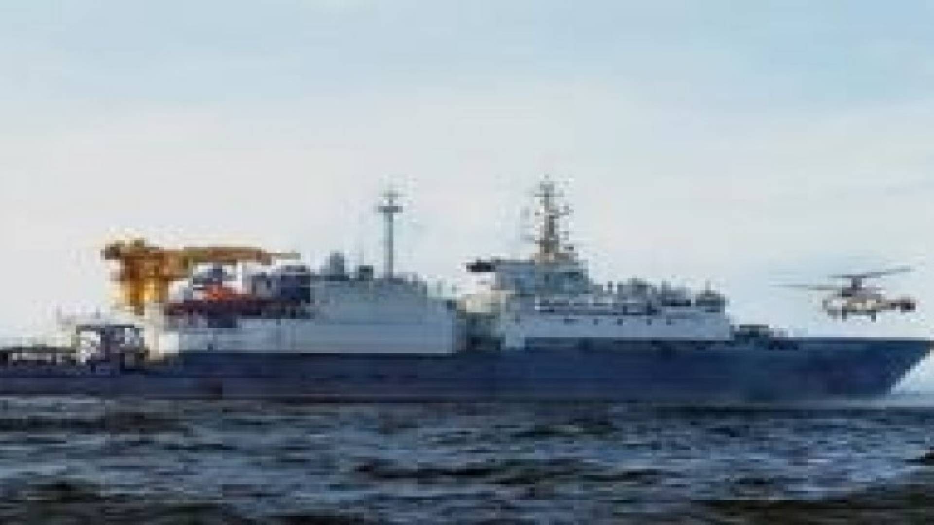 بالفيديو : البحرية الروسية تتسلم سفينة إنقاذ حديثة