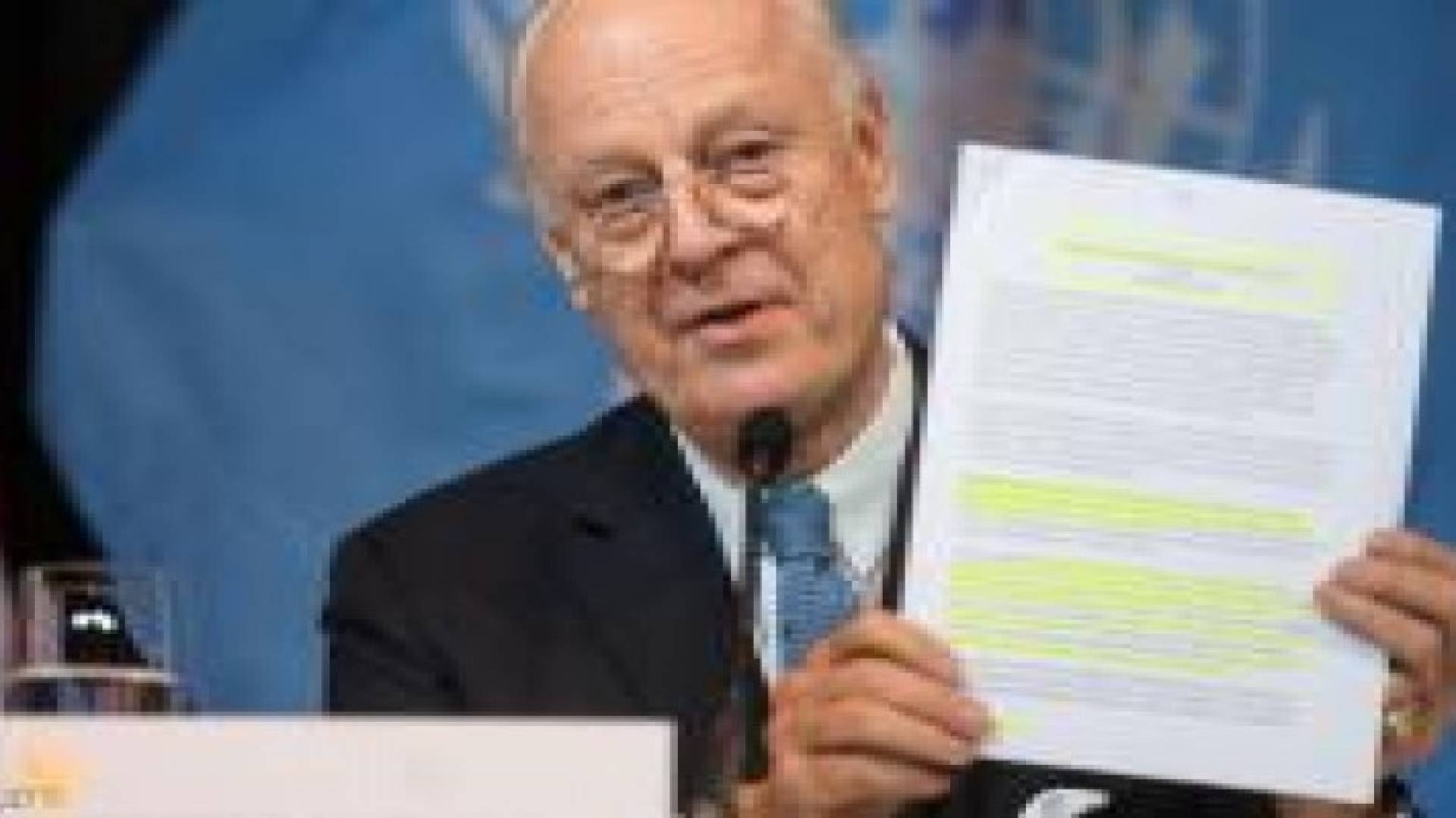 مساع لإطلاق مفاوضات سلام في سوريا يوم 25 يناير