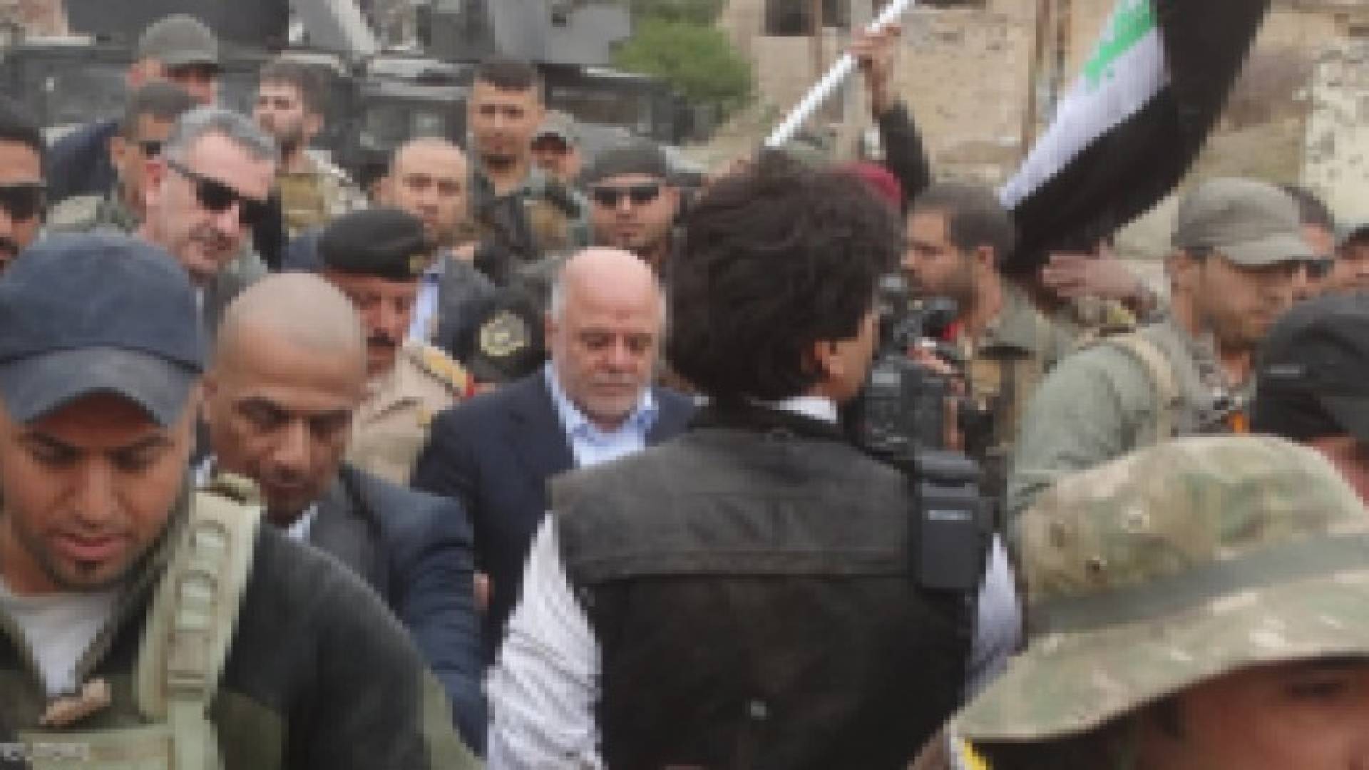 العبادي من الرمادي: سنزحف على الموصل