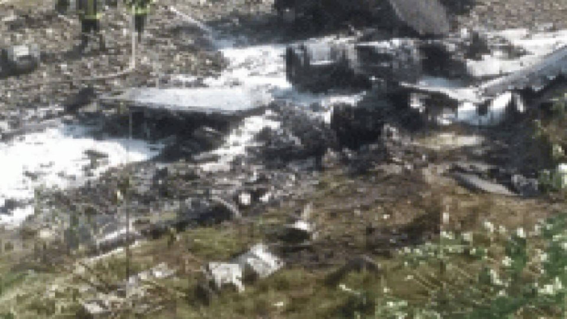 بالصور: سقوط مقاتلة بحرينية فوق جازان ونجاة قائدها