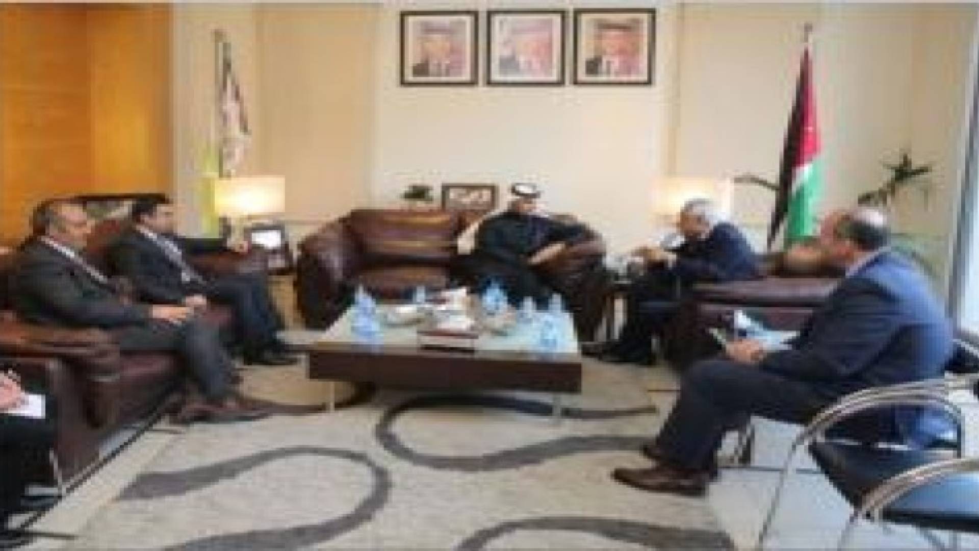 أمين عمان يستقبل الامير خالد بن الوليد بن طلال