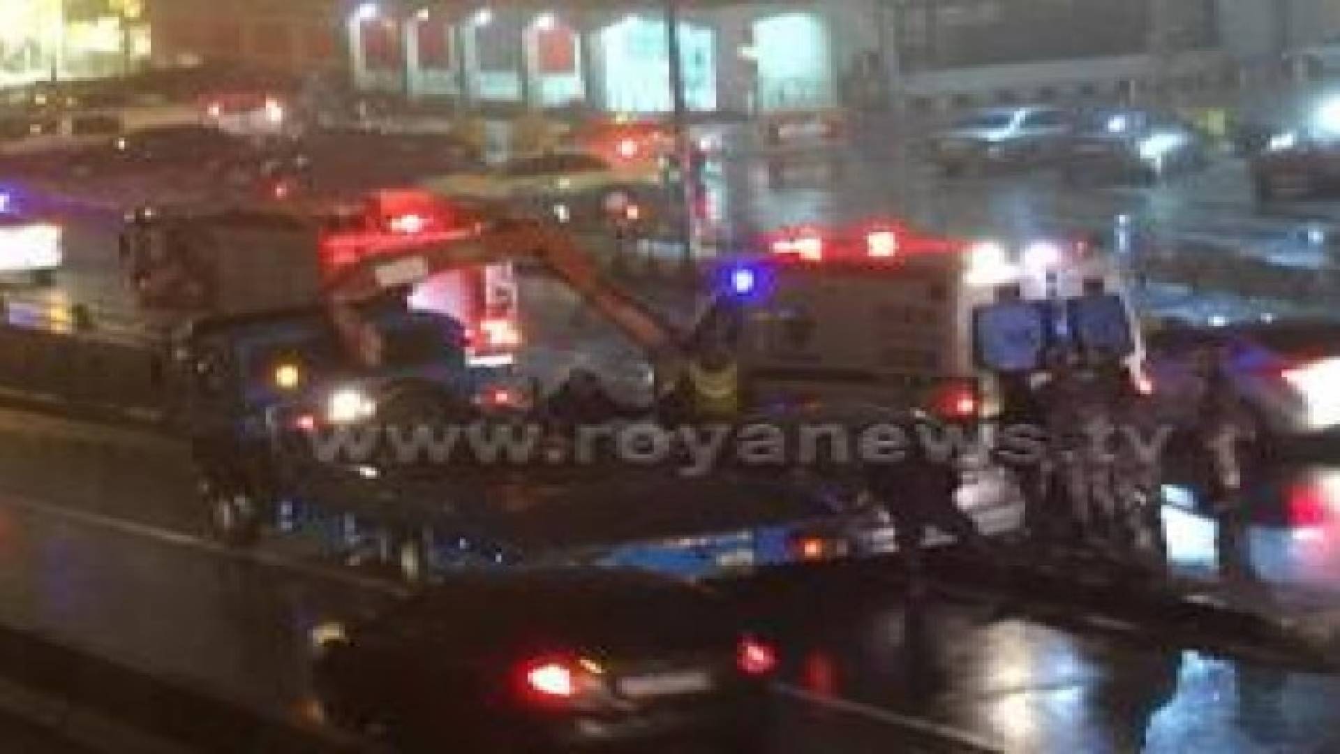 حادث سير في نفق الدوار السابع بالعاصمة عمان ..صور