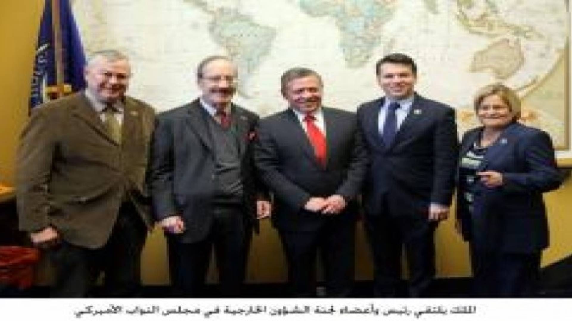 الملك يواصل لقاء رؤساء وأعضاء اللجان في مجلسي الشيوخ والنواب بالكونجرس الأميركي