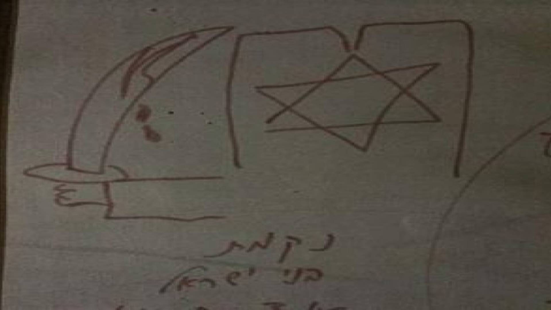 مستوطنون يخطون شعارات تدعو لذبح المسيحيين بالقدس