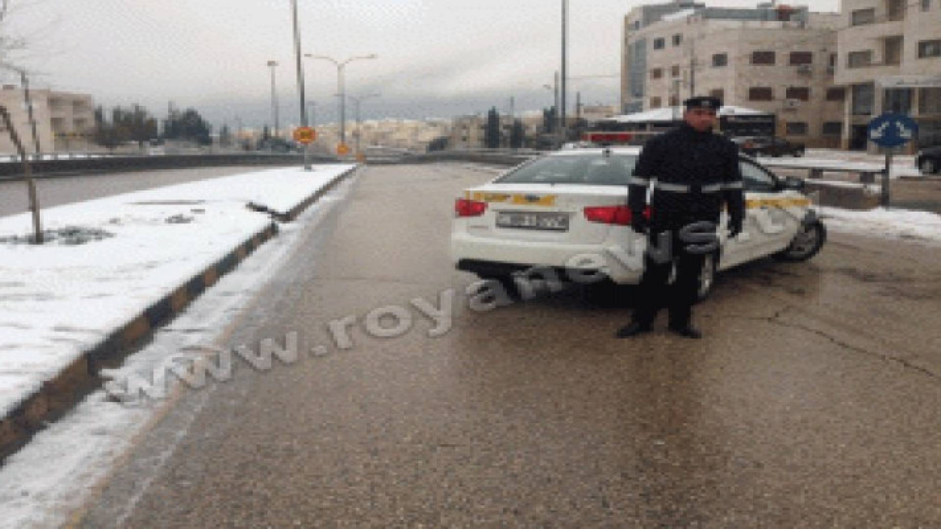 انجماد في بعض شوارع عمان .. اسماء مناطق