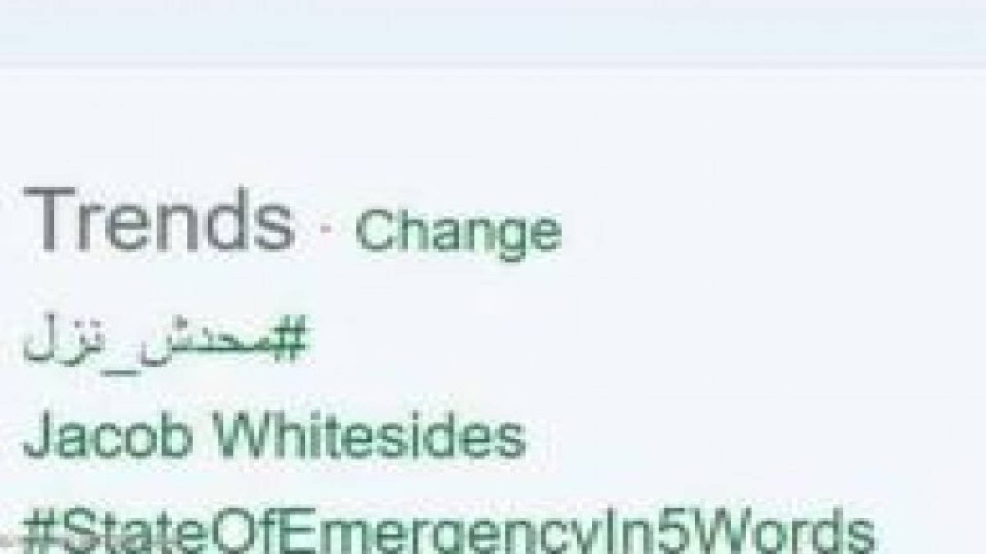 "محدش نزل" يتصدر تويتر في ذكرى 25 يناير