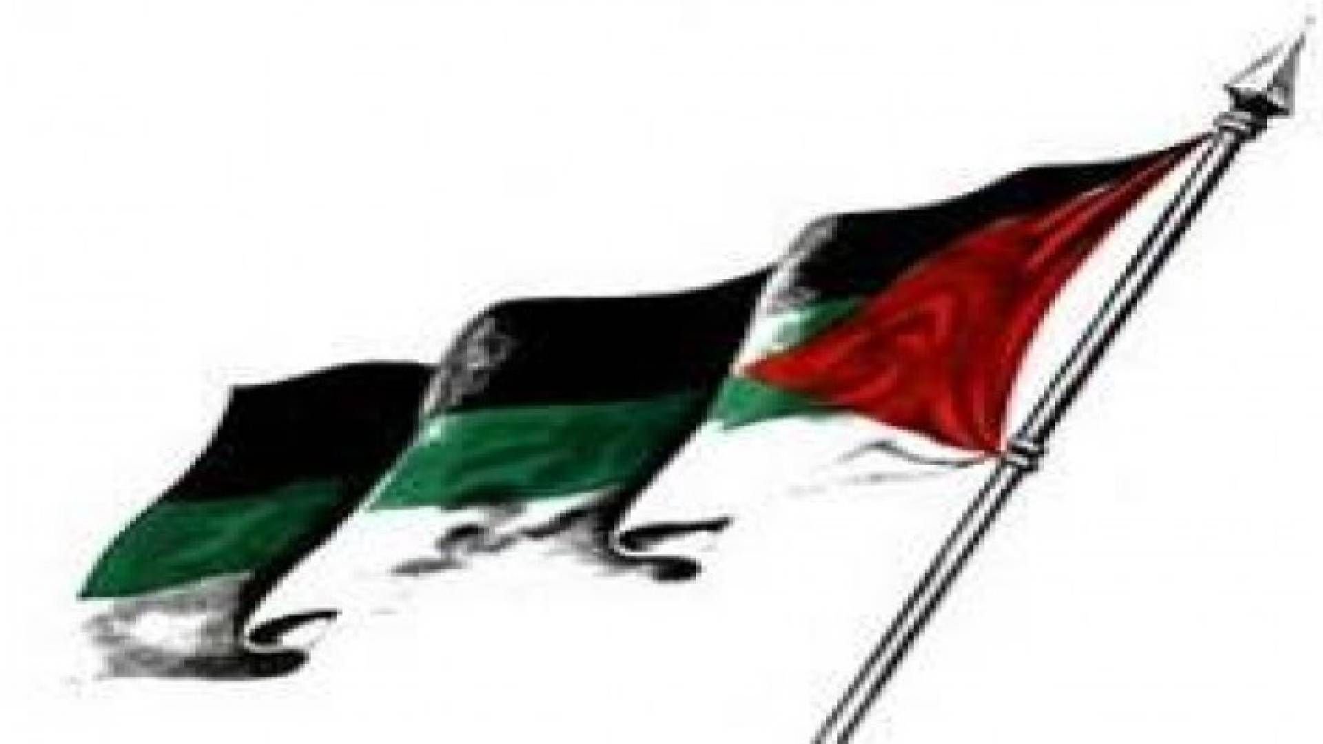 رفع علم الثورة العربية الكبرى على مبنى أمانة عمان