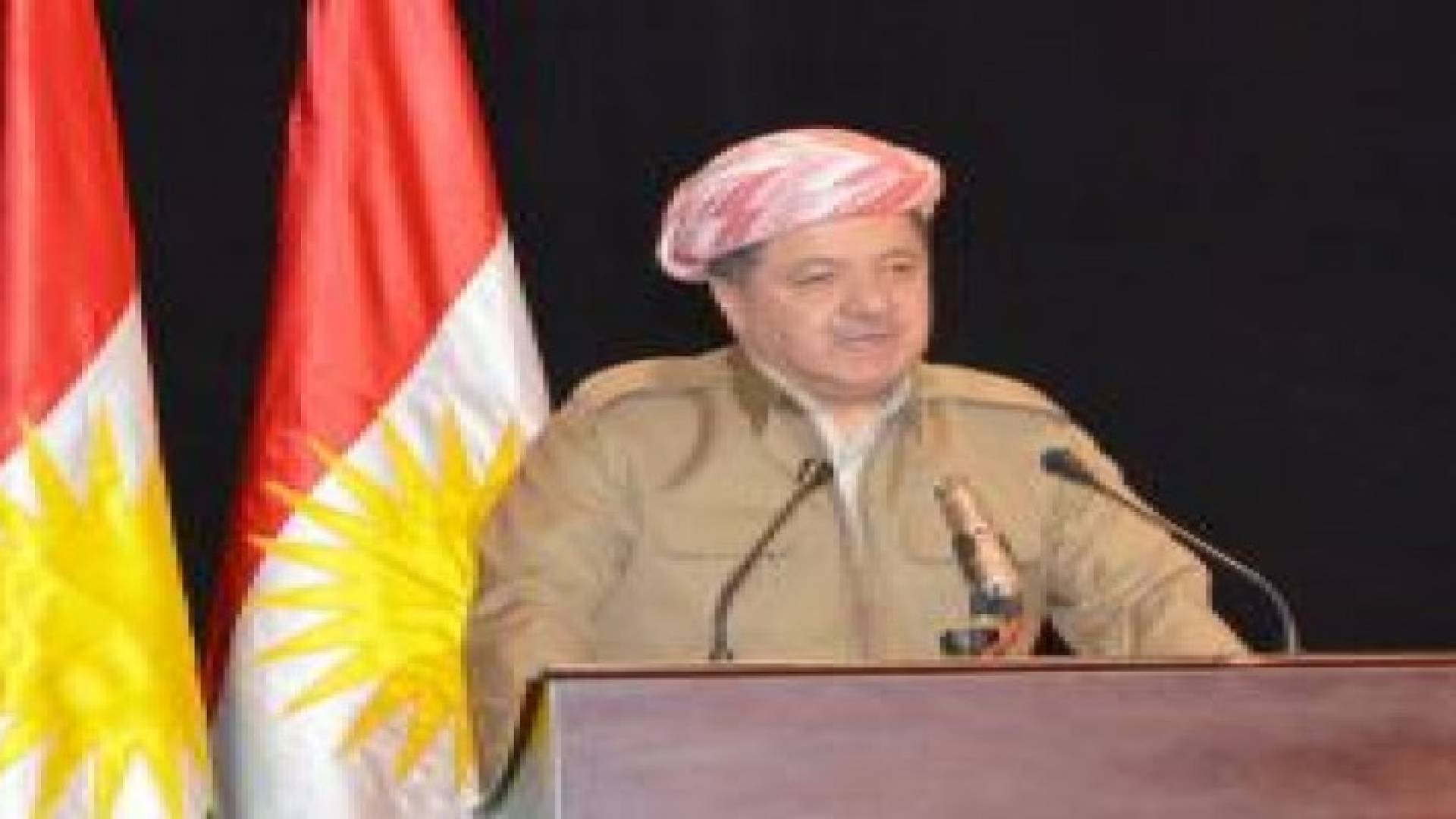 بارزاني : الوقت حان لتنظيم استفتاء حول اقامة دولة مستقلة في كردستان