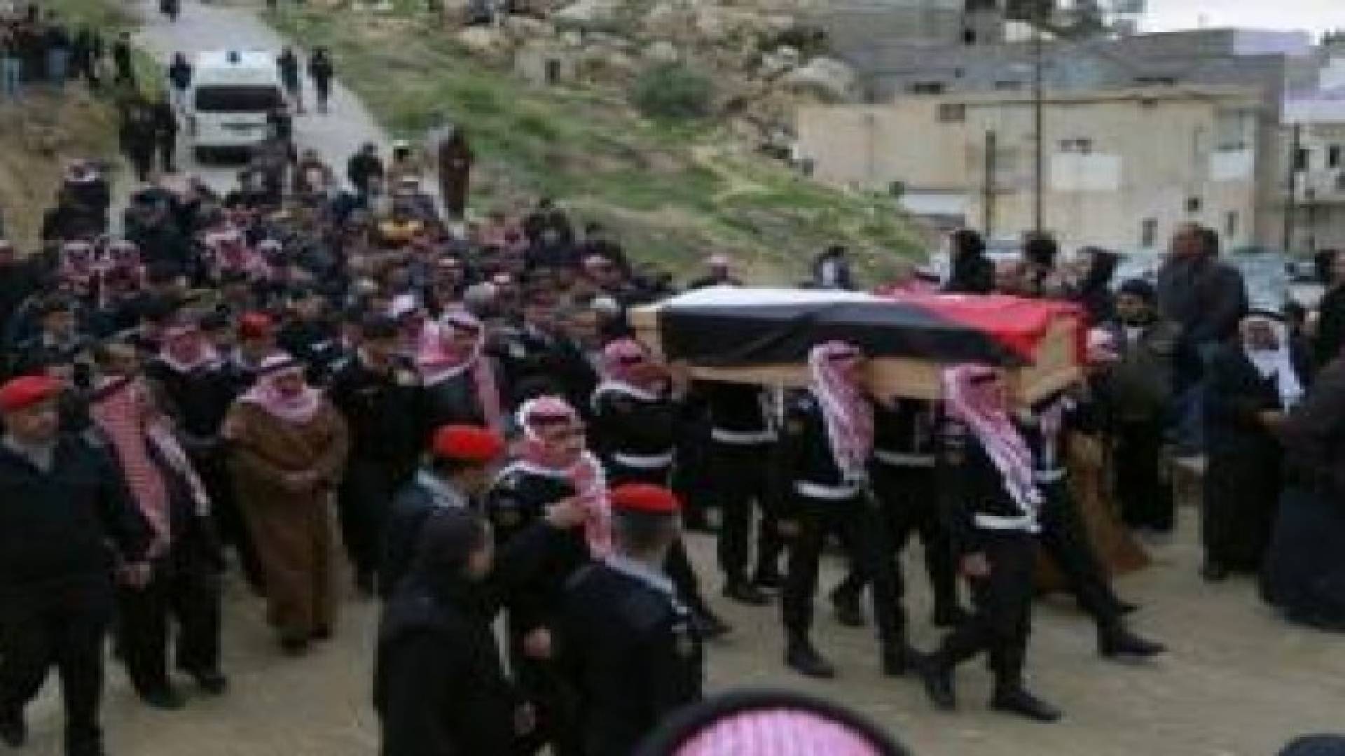 تشييع الشهيد الزرقان في الطفيلة