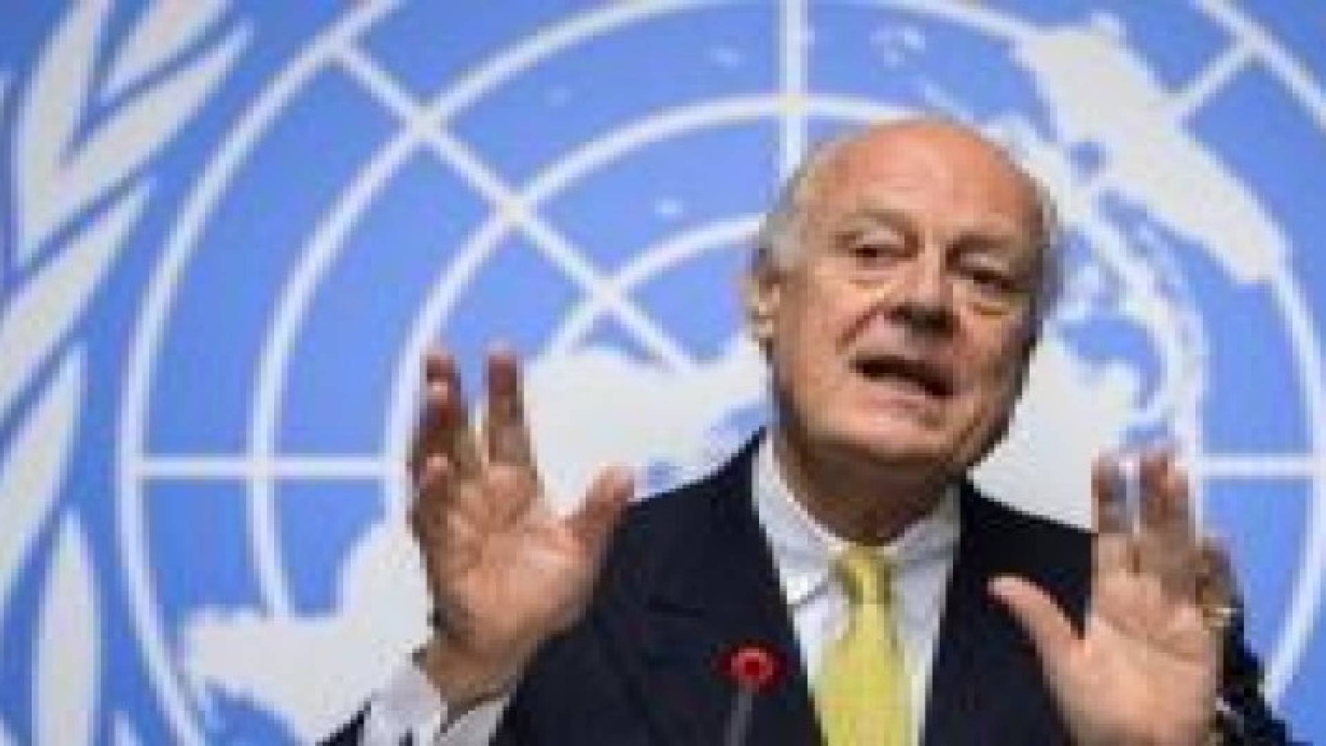 دي ميستورا: من السابق لأوانه الحديث عن وقف إطلاق النار في سوريا
