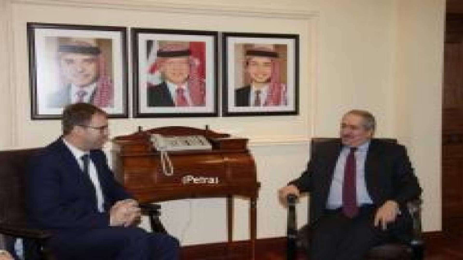 جودة يلتقي وزير الدولة البريطاني لشؤون الشرق الاوسط