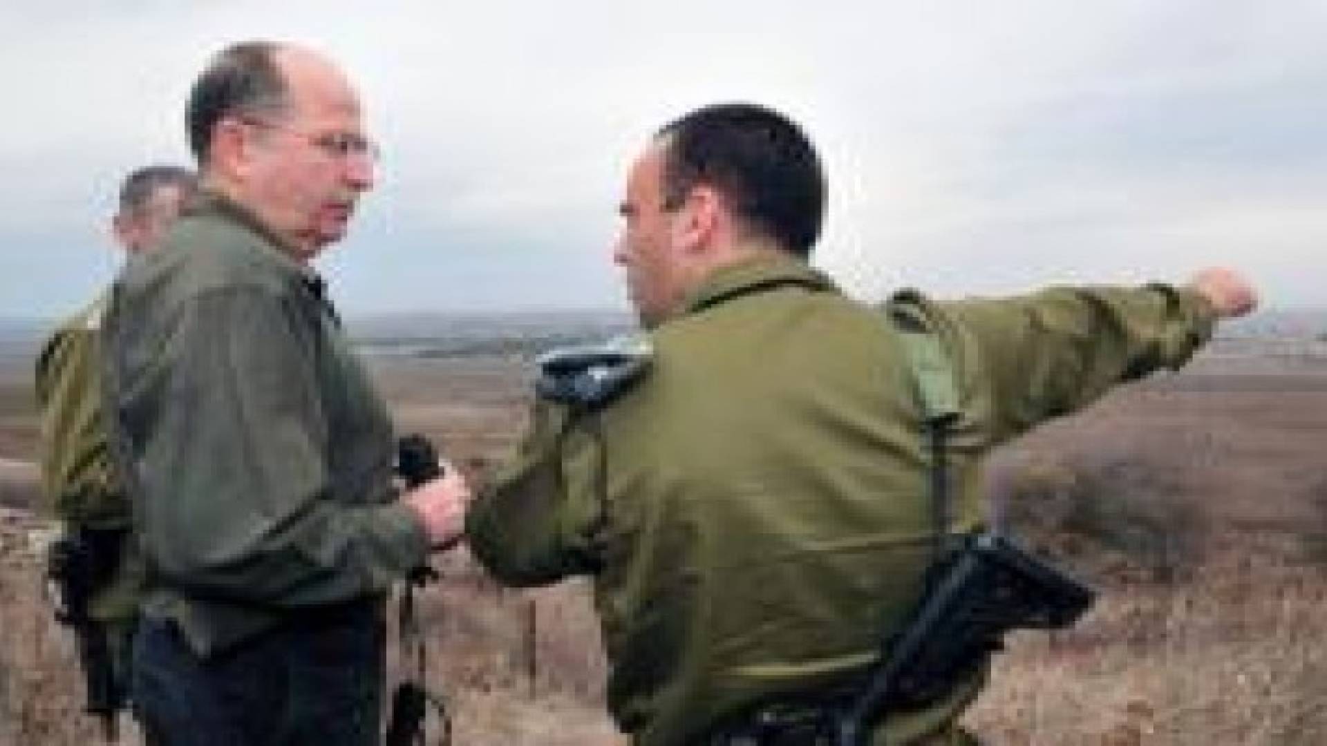 يعلون: لا نتدخل في النزاع السوري