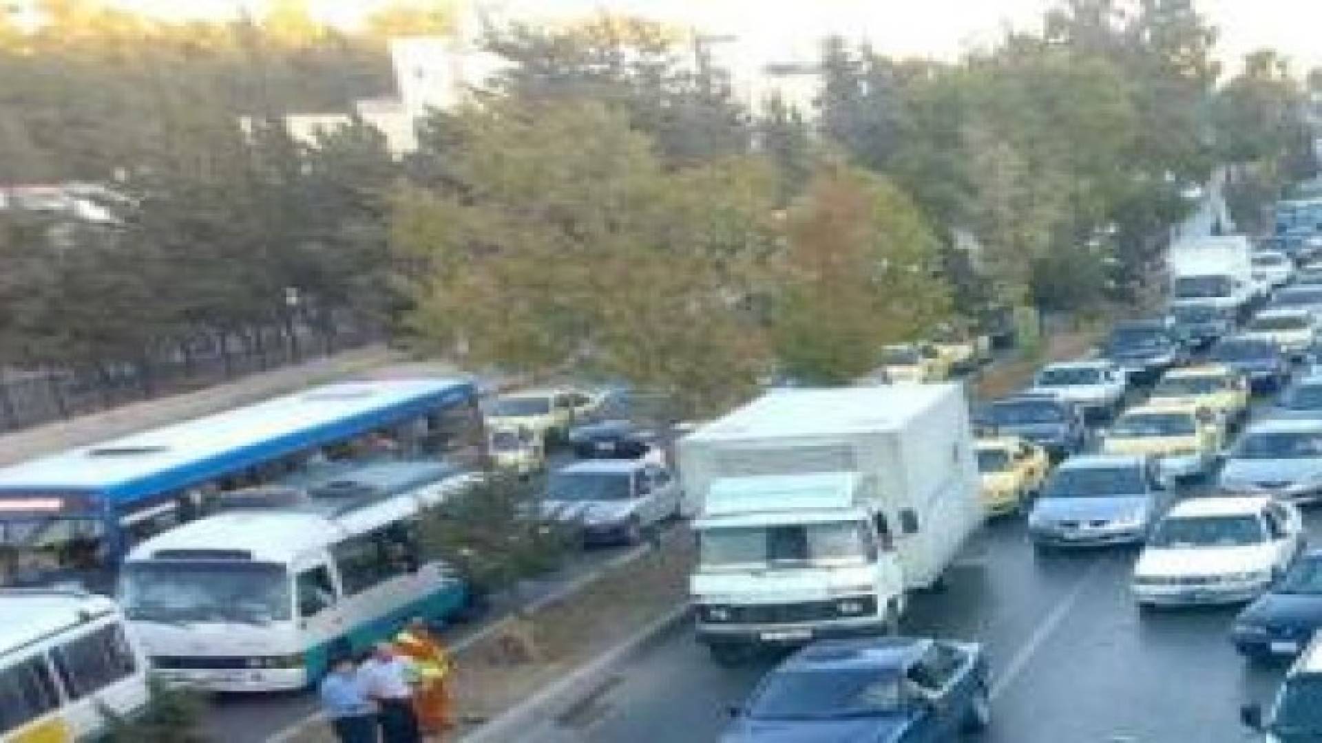 الحركة المرورية على دوار المدينة الرياضية .. تفاصيل