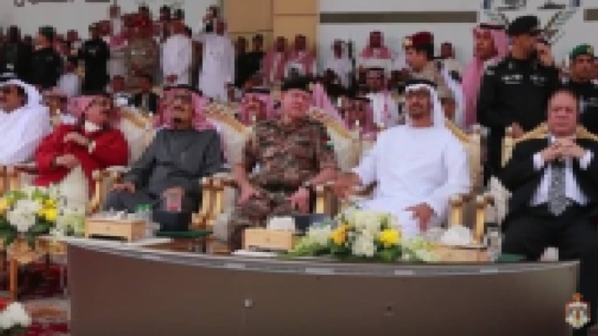 ملخص نشاطات الملك:  العرض العسكري لتمرين رعد الشمال .. فيديو