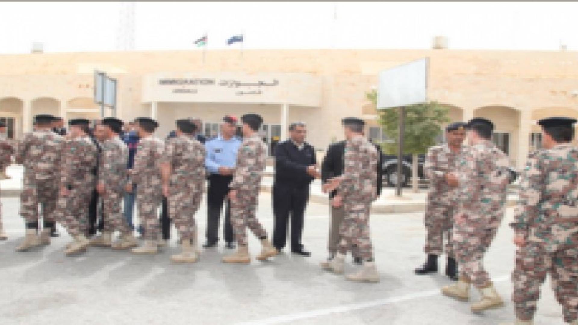 وصول القوات الاردنية المشاركة بتمرين رعد الشمال