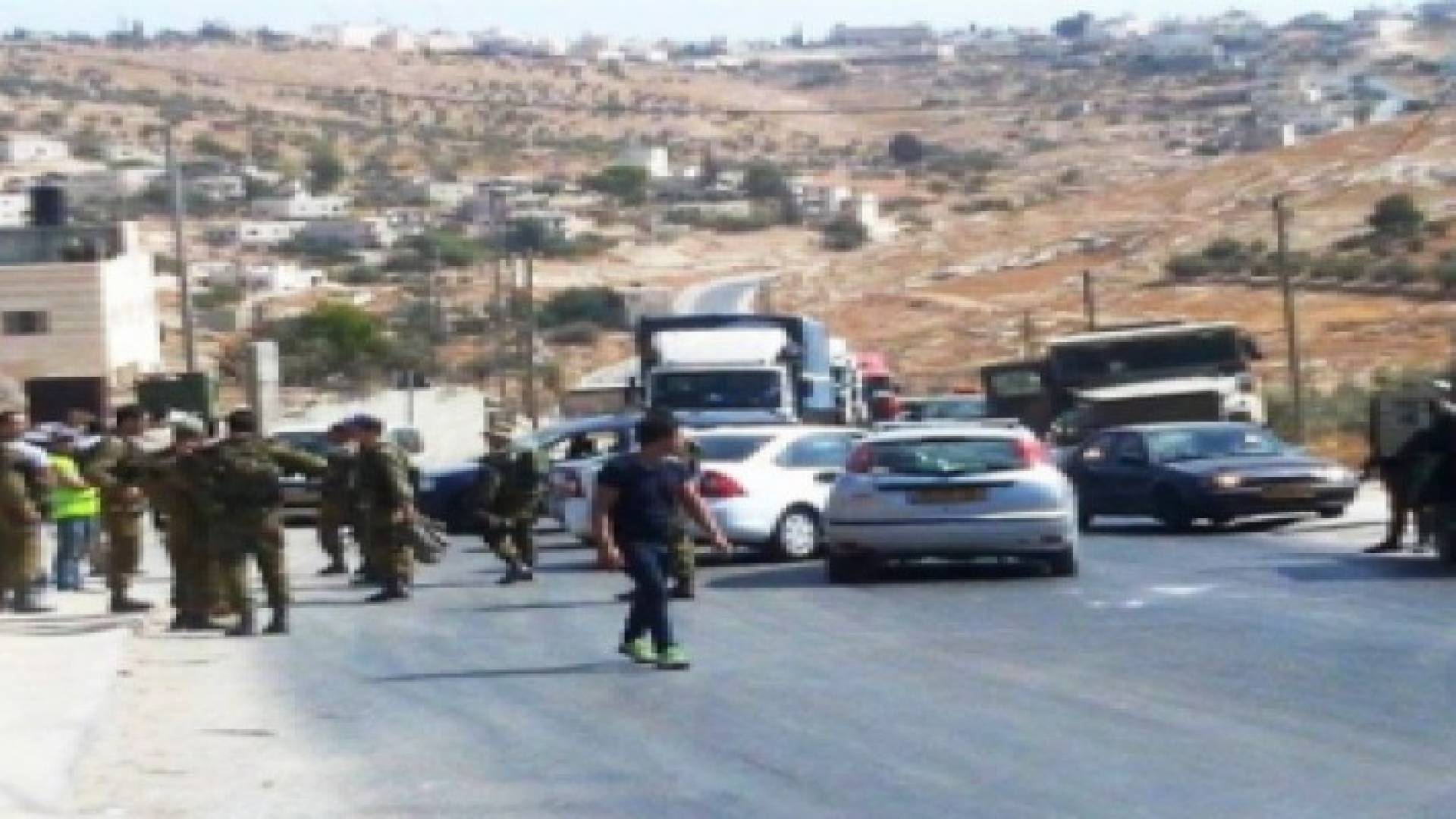 اصابة مواطن برصاص الاحتلال في بلدة تقوع