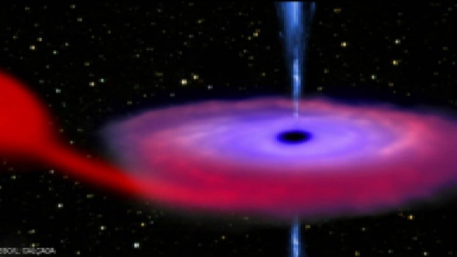 ثقب أسود يبعث شعاعا أحمر تضاهي طاقته ألف شمس