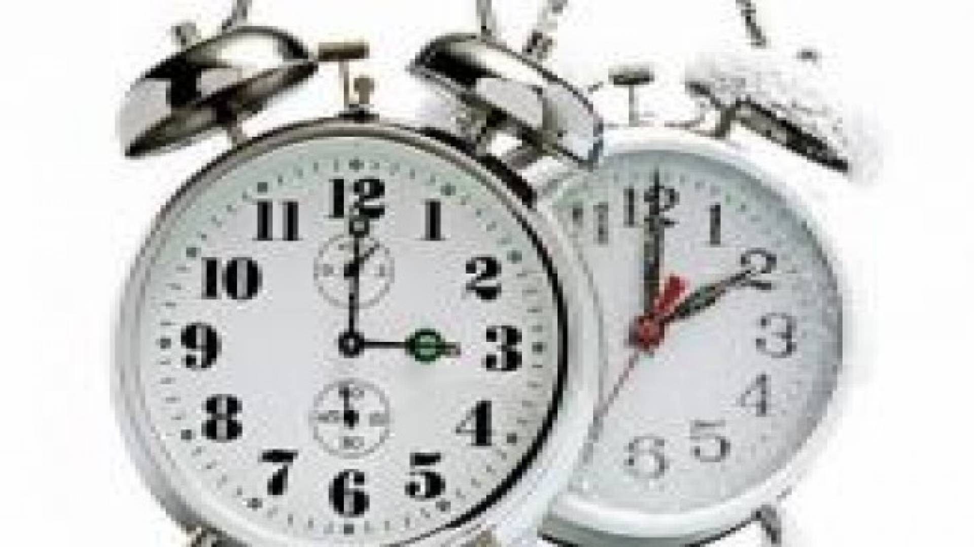 ليلة 31 آذار قدموا عقارب ساعاتكم 60 دقيقة