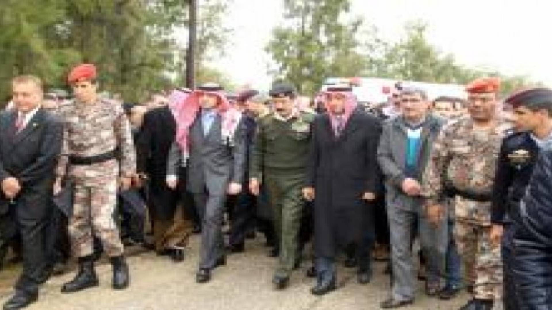 تشييع جثمان المشير الكعابنة