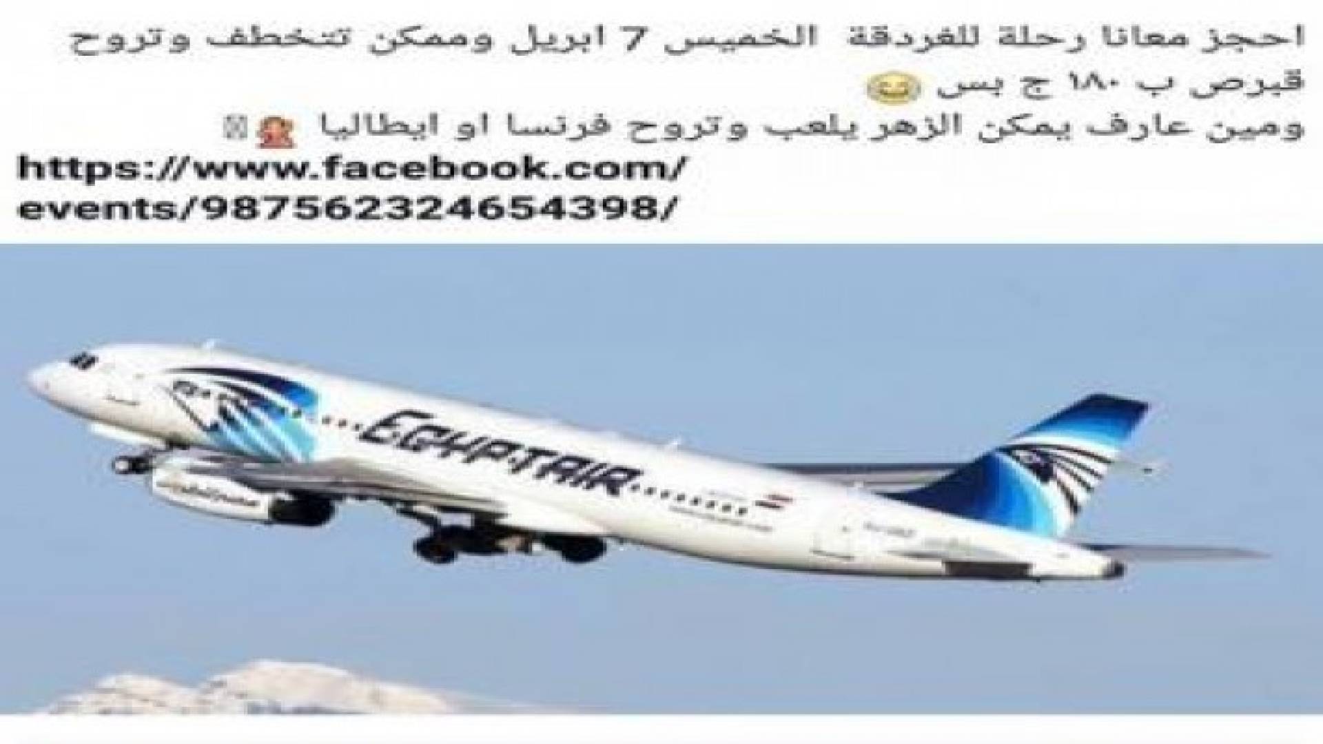 الطائرة المصرية المخطوفة .. تعليقات ساخرة عبر مواقع التواصل الاجتماعي