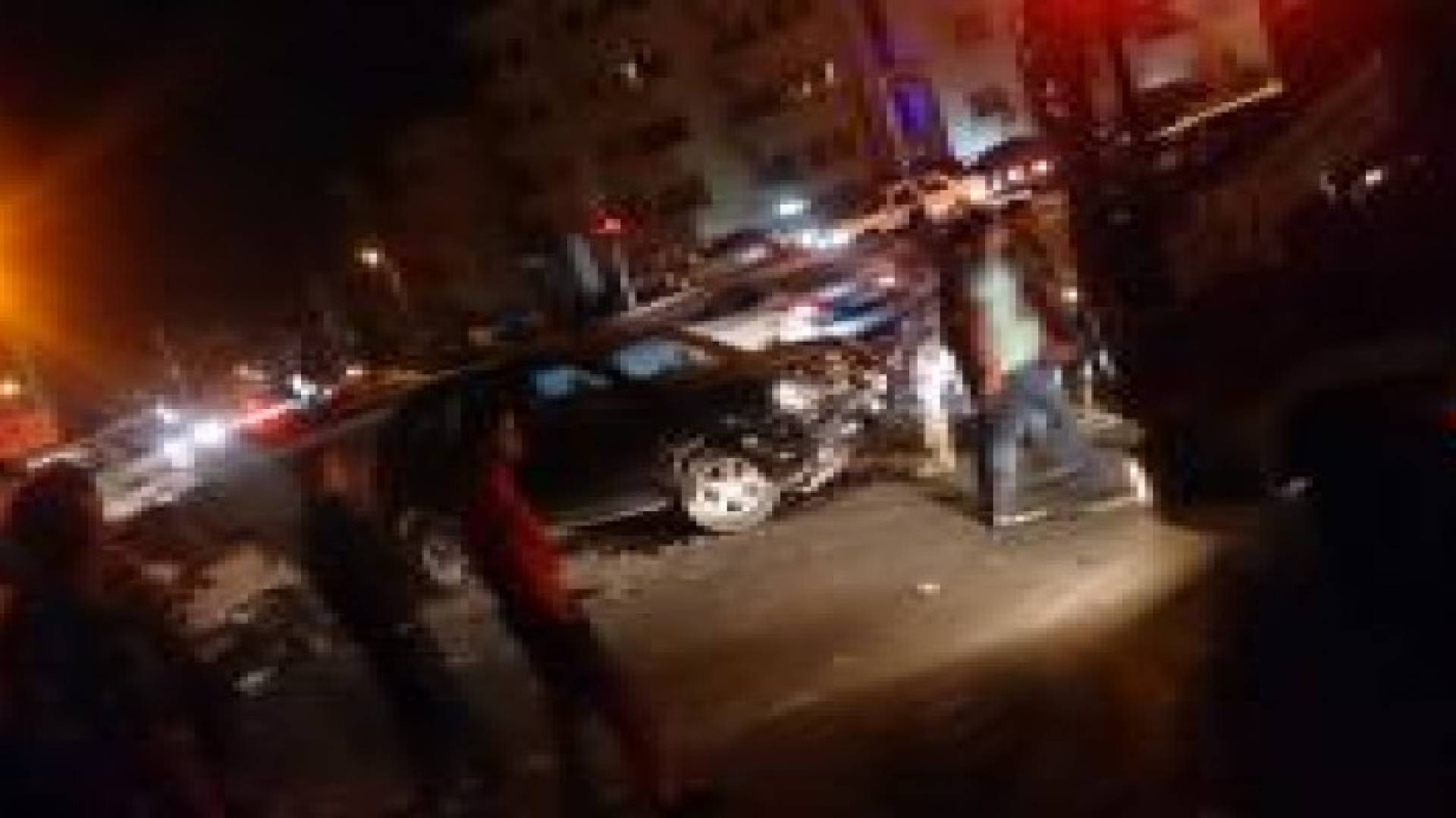 4 اصابات في حادث تصادم بمنطقة الهاشمي الشمالي ..صور