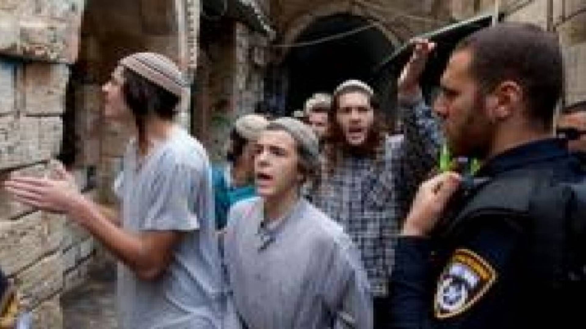 ضبط يهوديين بزي مسلمين يحاولان دخول الأقصى