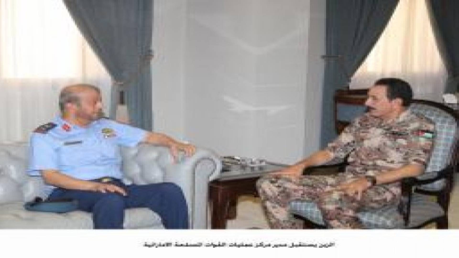 الزبن يستقبل مدير مركز عمليات القوات المسلحة الاماراتية