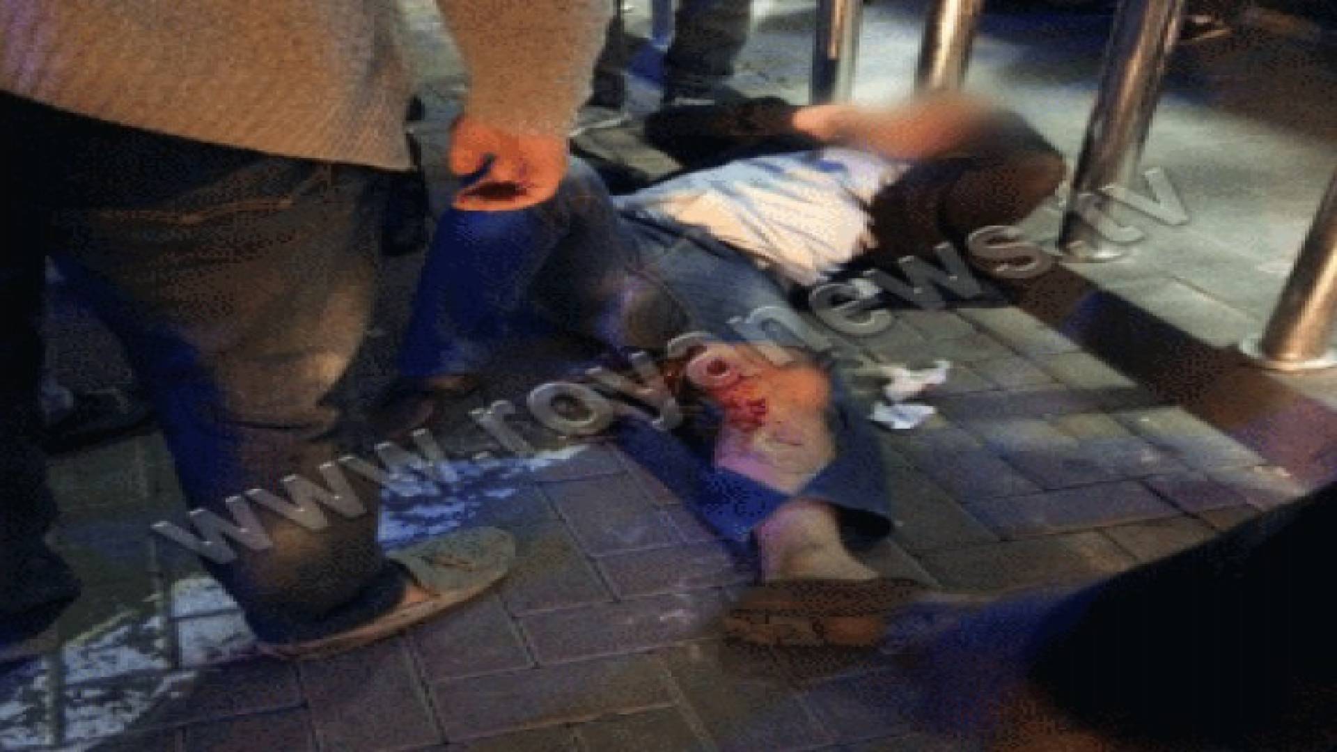 إصابتان بإطلاق نار داخل محطة محروقات على طريق المطار .. صور