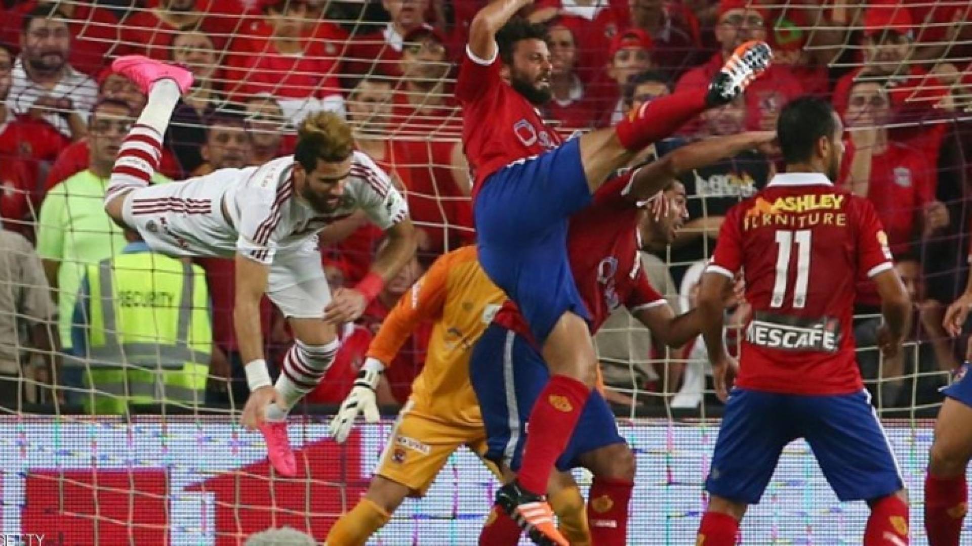 أرشيفية لإحدى لقاءات الأهلي والزمالك