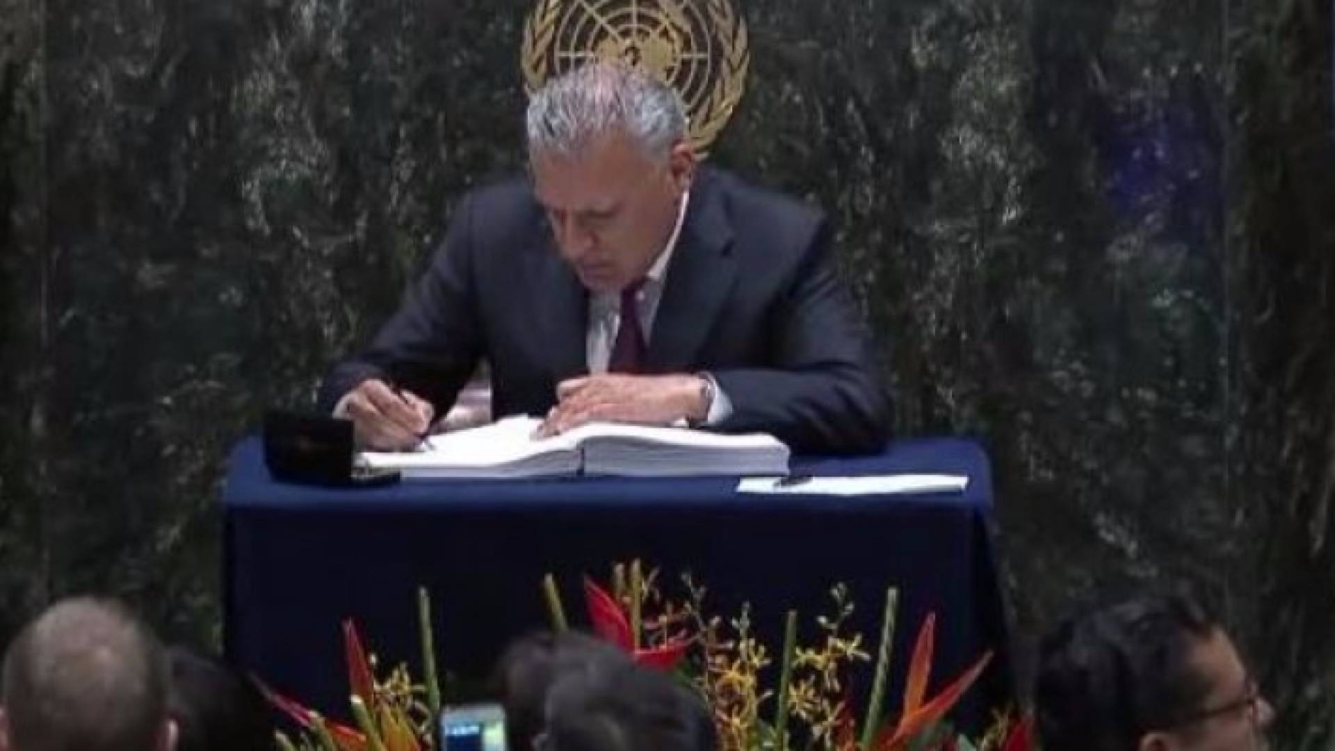 الاردن يوقع على اتفاق تغير المناخ في مقر الأمم المتحدة