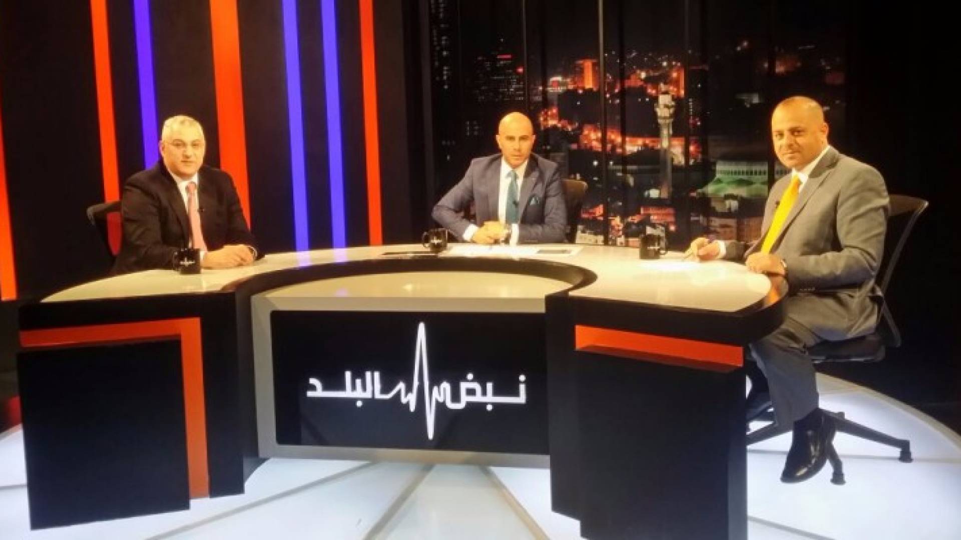 ضيوف نبض البلد ومقدم البرنامج 