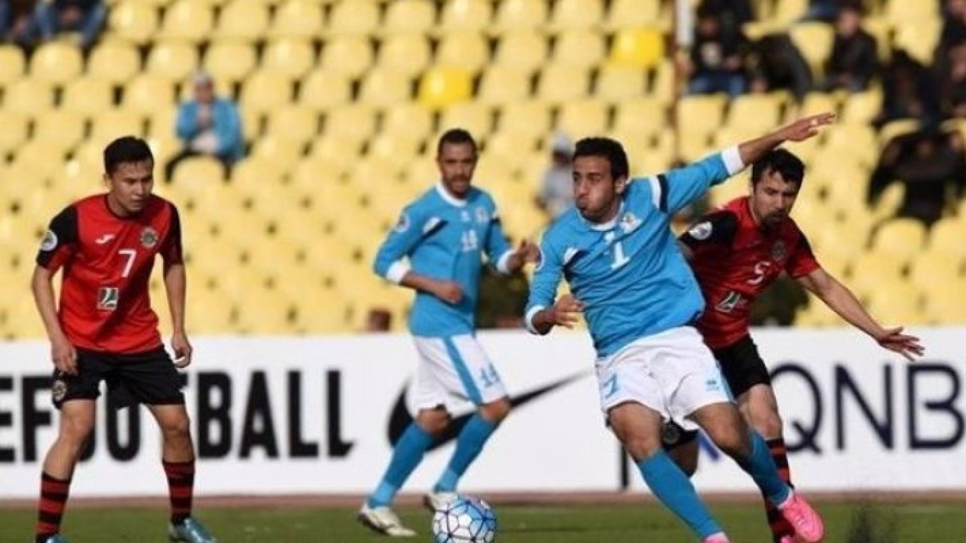 الفيصلي يتأهل للدور الثاني بعد تغلبه على دوشنبه بأربعة أهداف